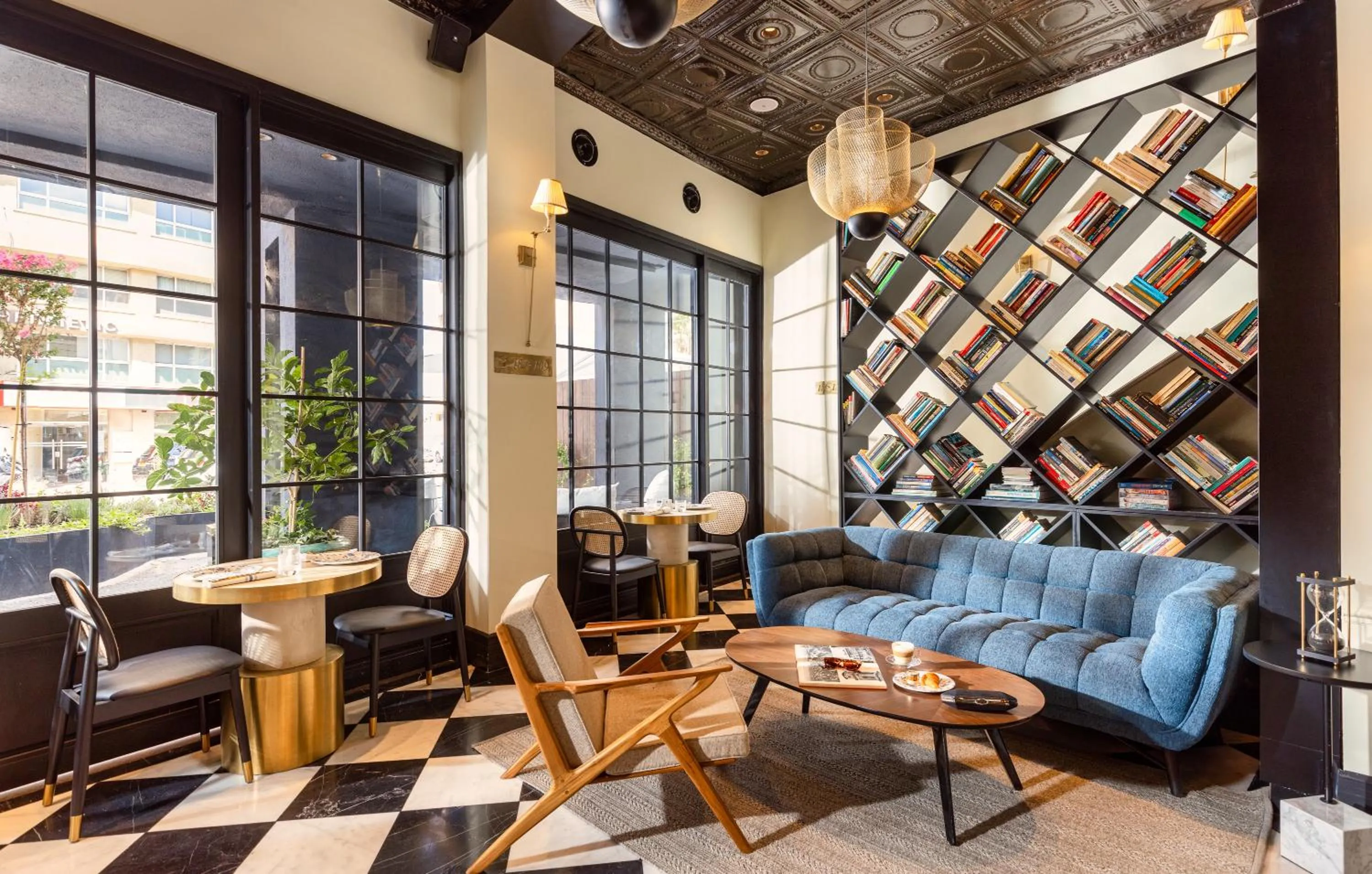 Lobby or reception in Villa Brown Tel-Aviv, a member of Brown Hotels