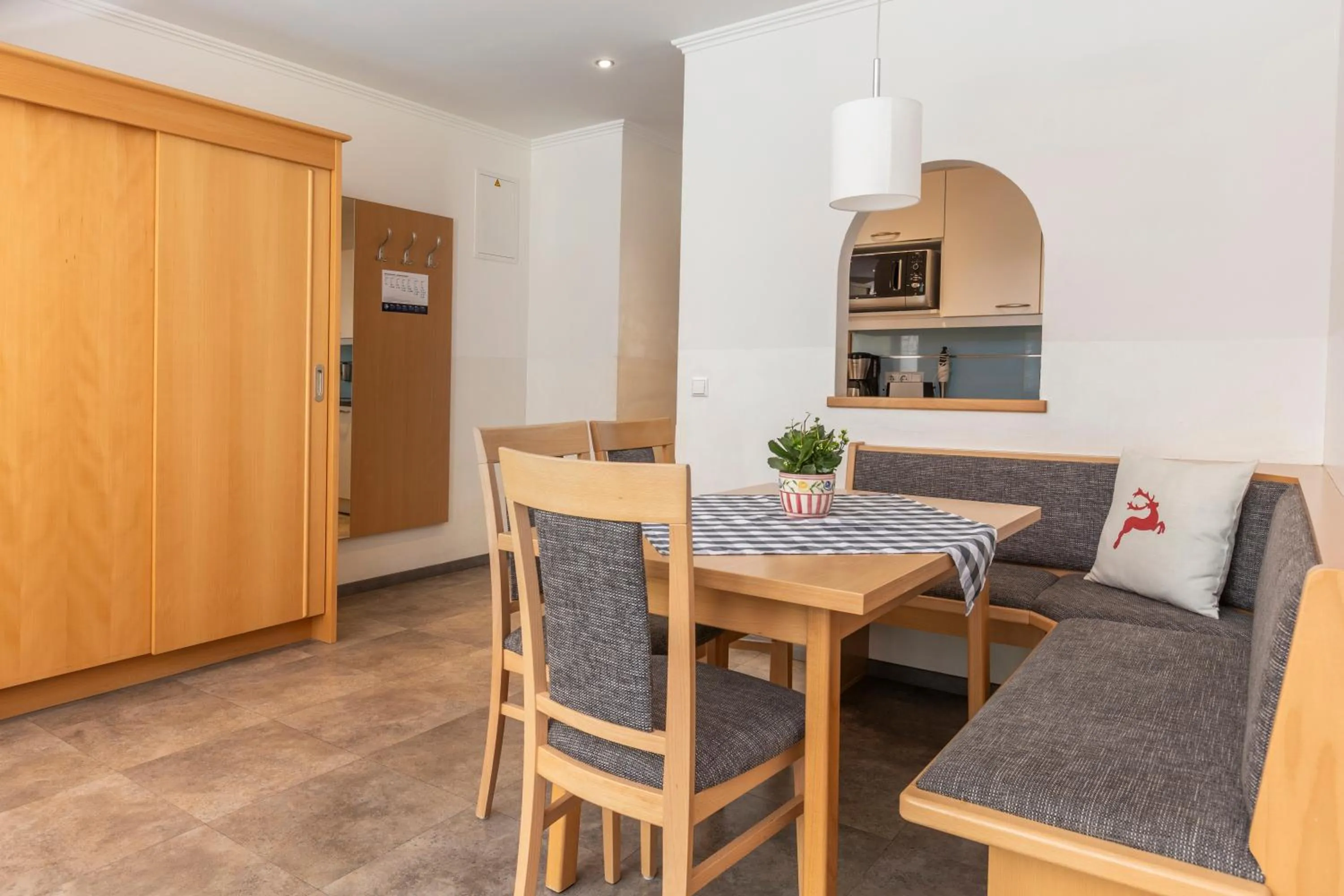 Dining area in Alpine Club Resort