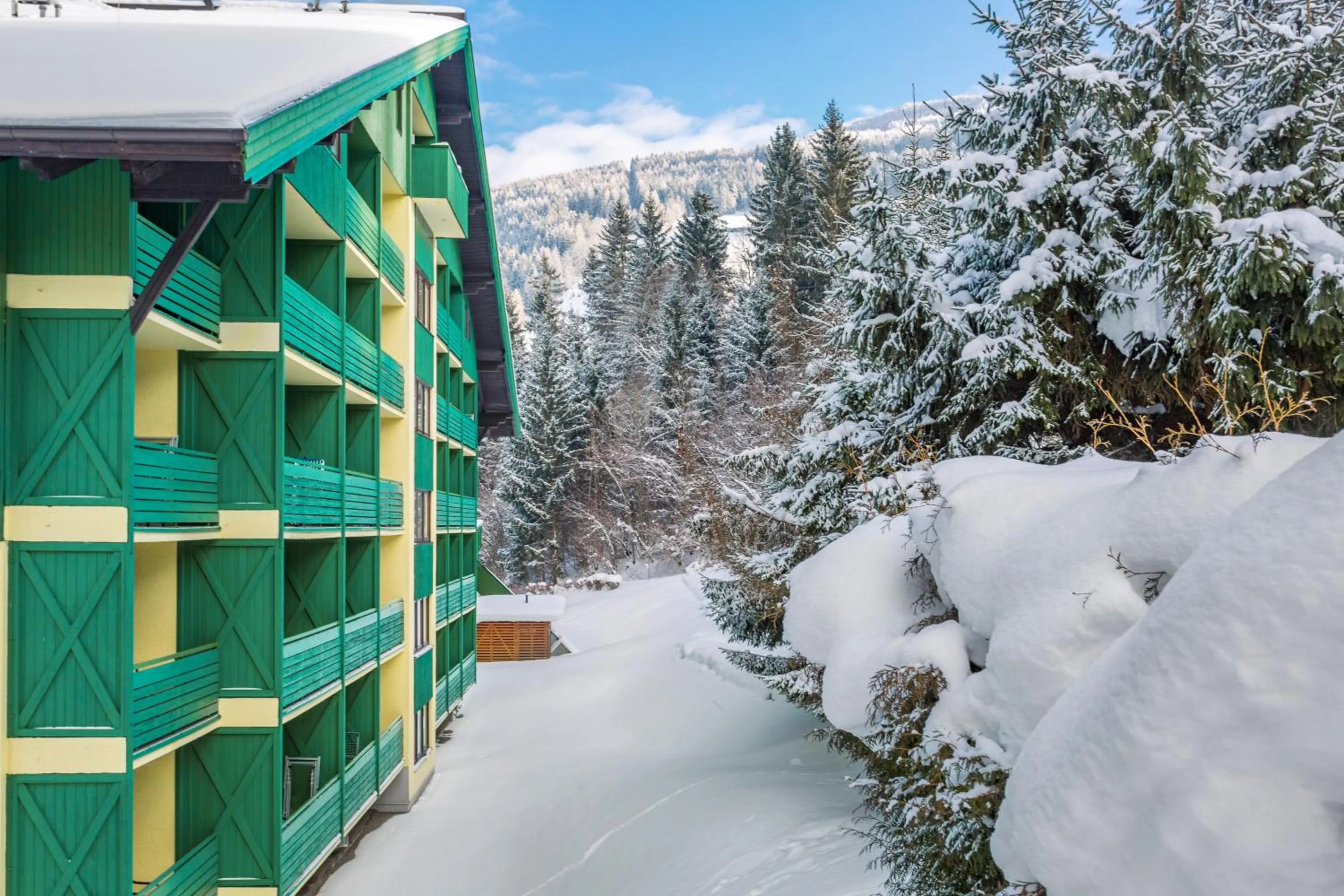 Property building in Alpine Club Resort