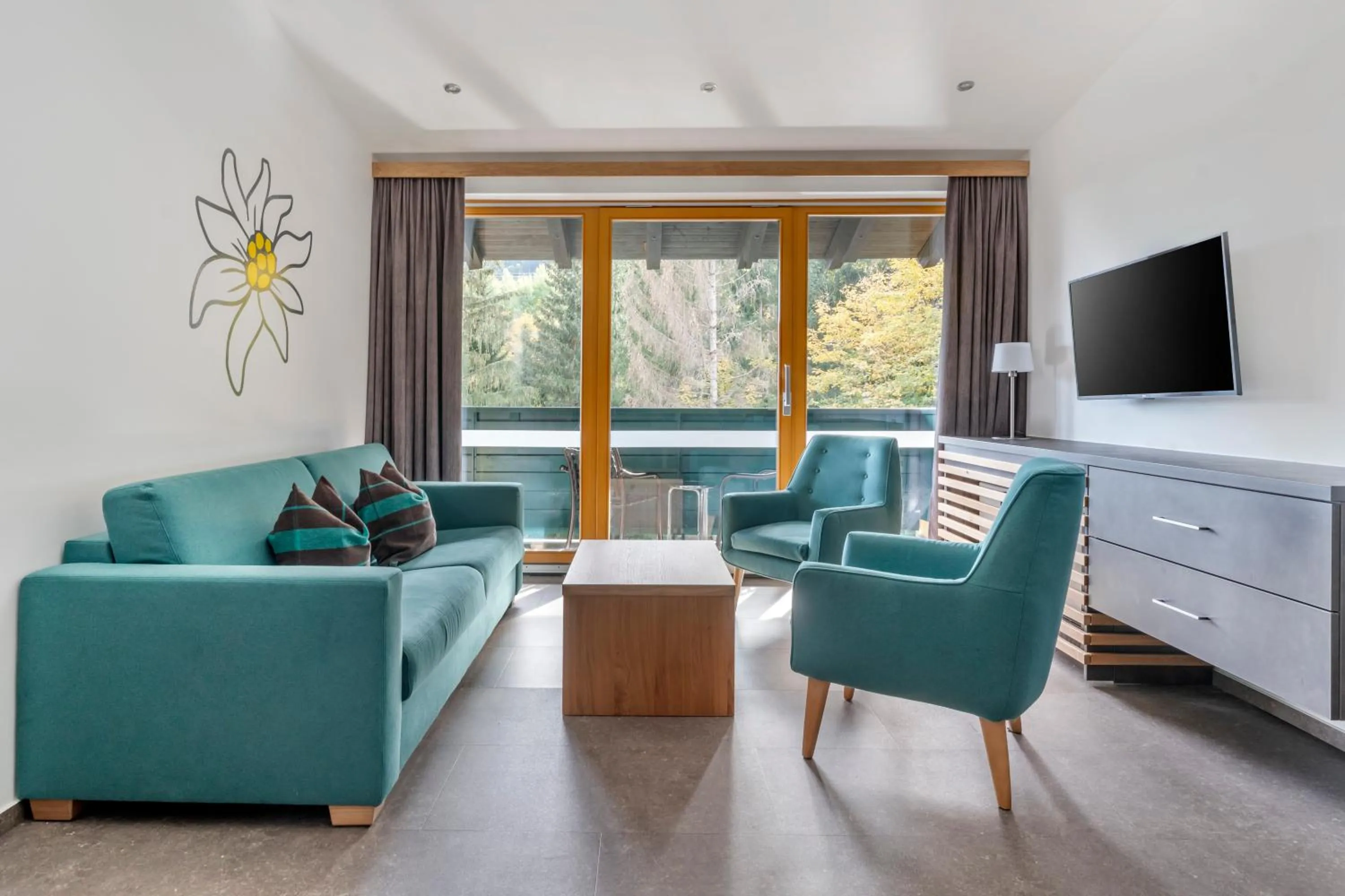 Living room in Alpine Club Resort