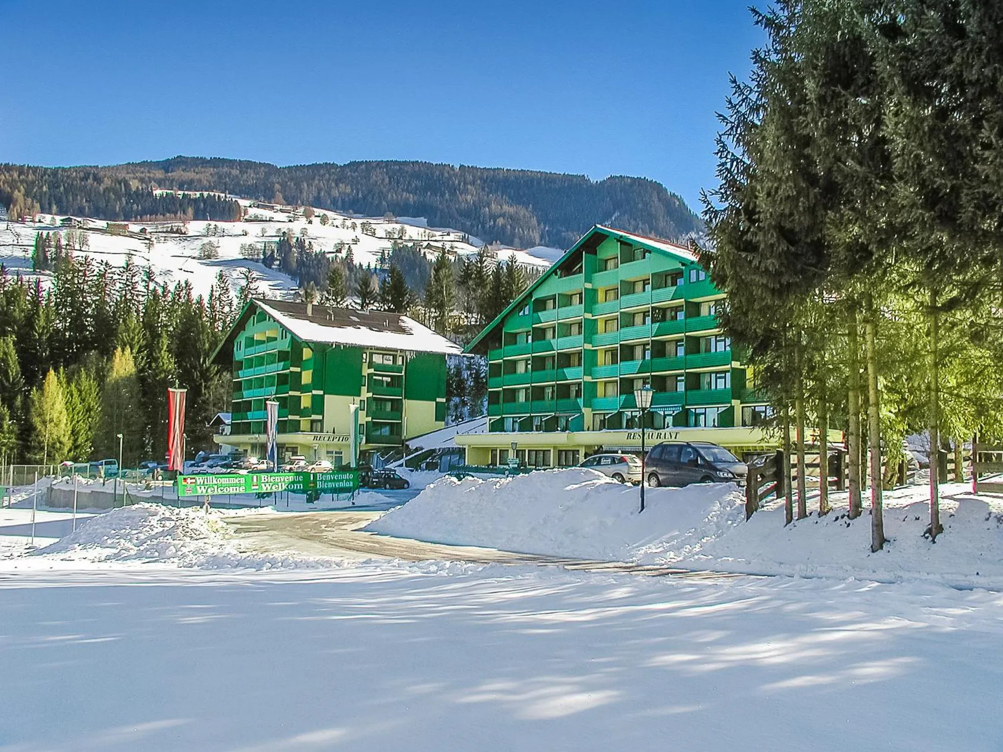 Property building in Alpine Club Resort