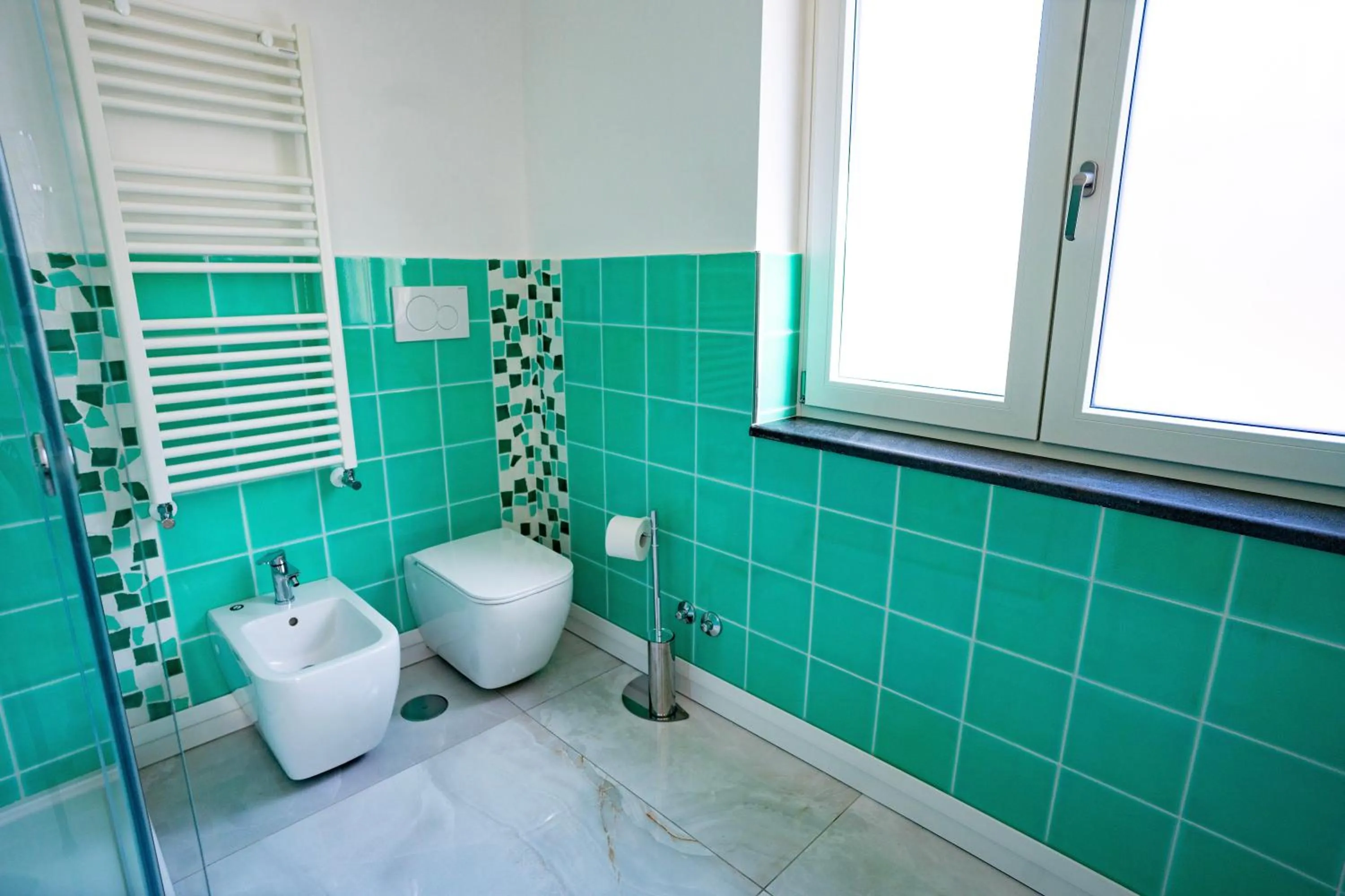 Shower in Tenuta Miranda Agriresort