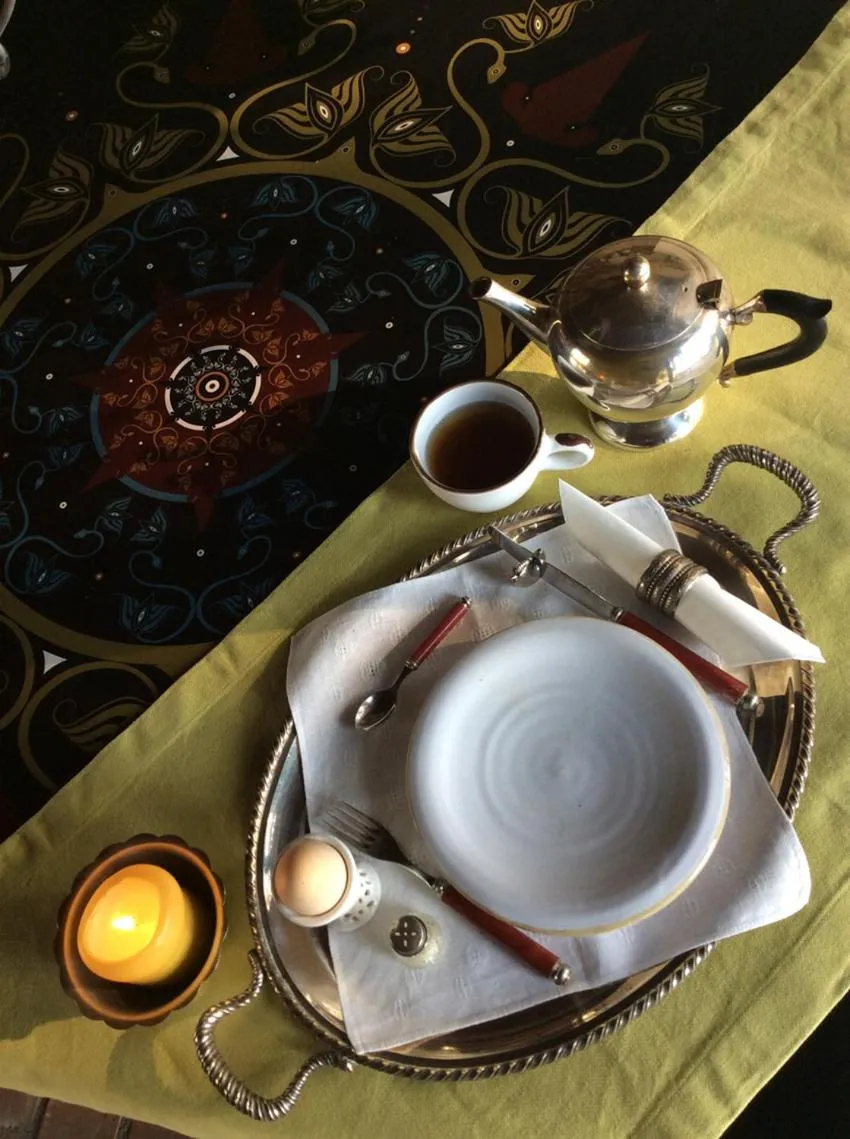 Decorative detail in At Home In Maremma