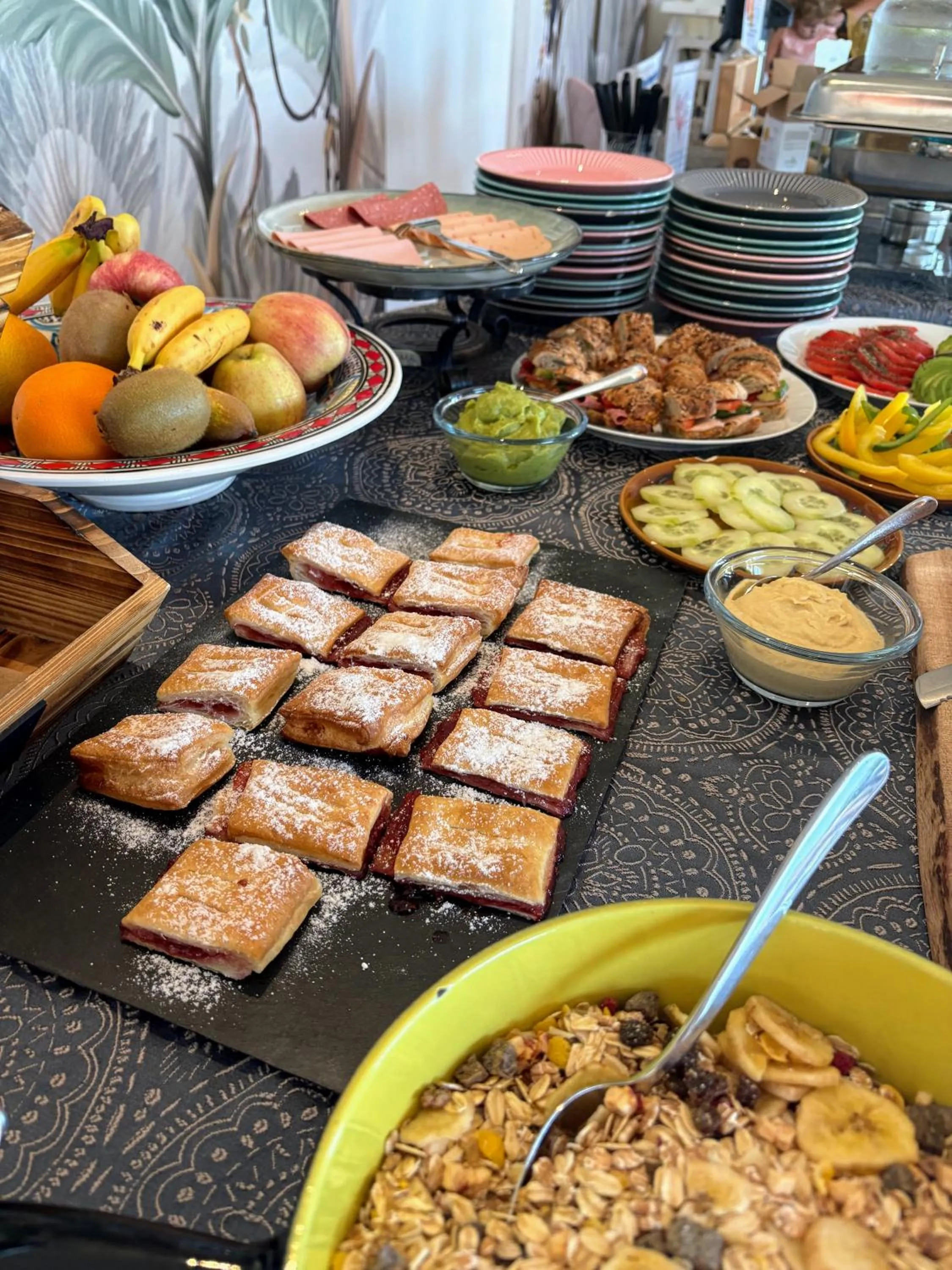 Buffet breakfast in Garden Hotel Primavera