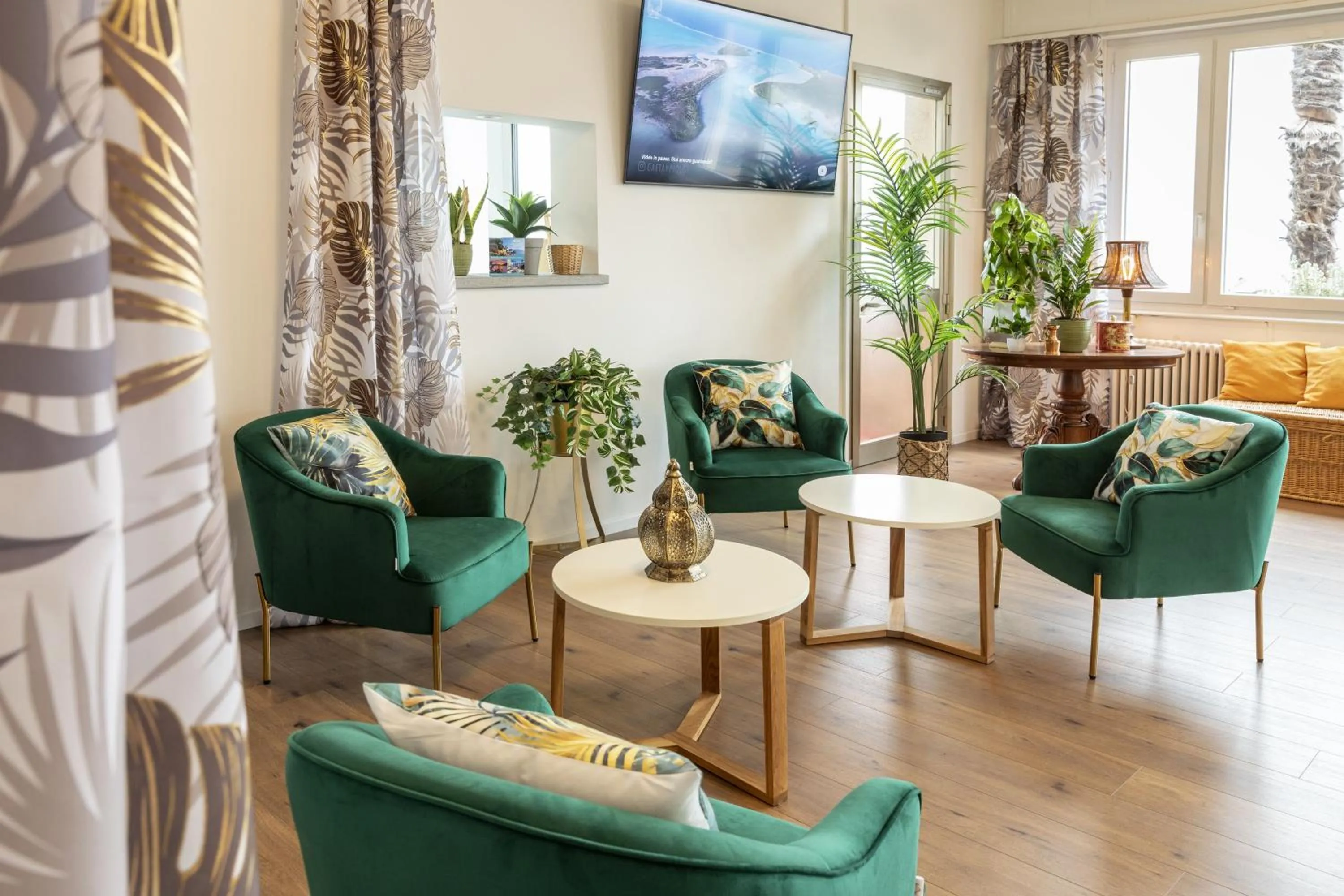 Lobby or reception in Garden Hotel Primavera