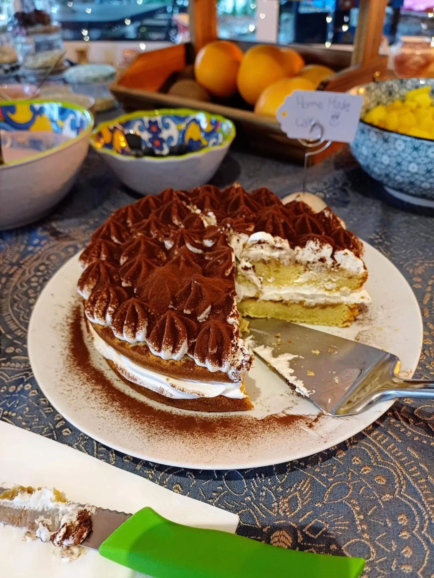 Food and drinks in Garden Hotel Primavera