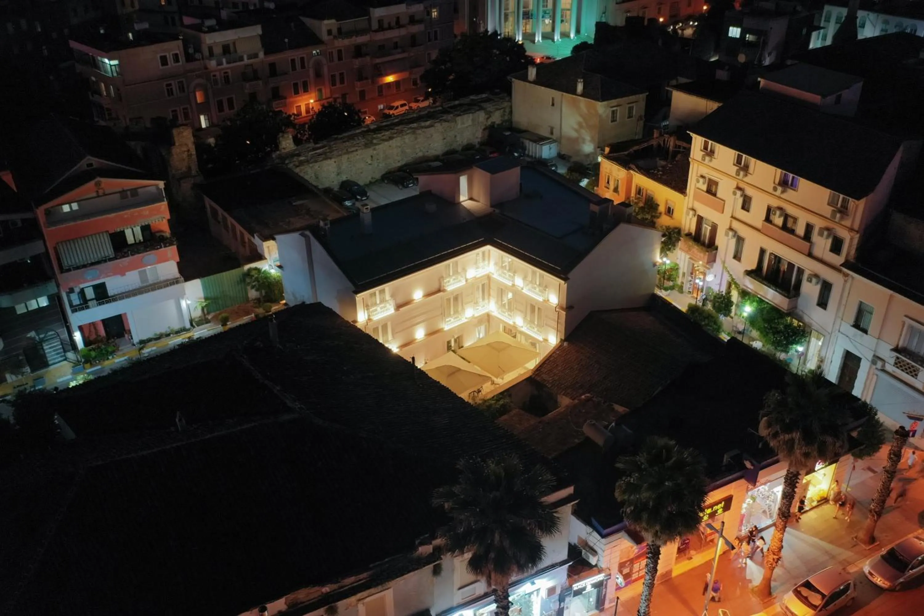 Bird's eye view in Giulia Albérgo Hotel