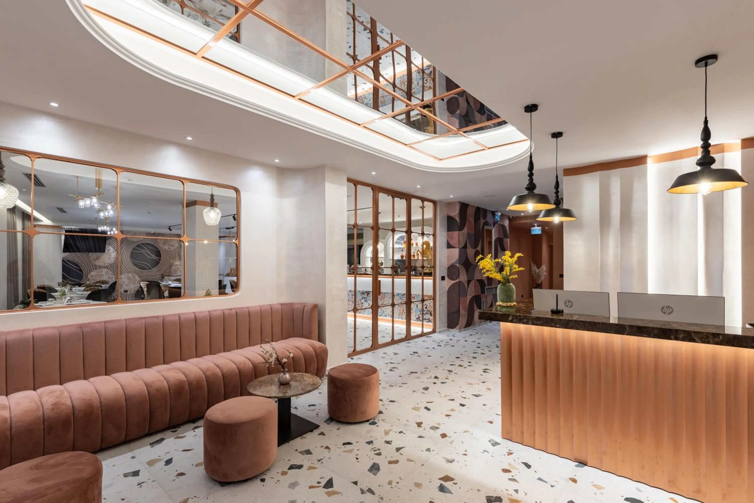 Lobby or reception in Giulia Albérgo Hotel