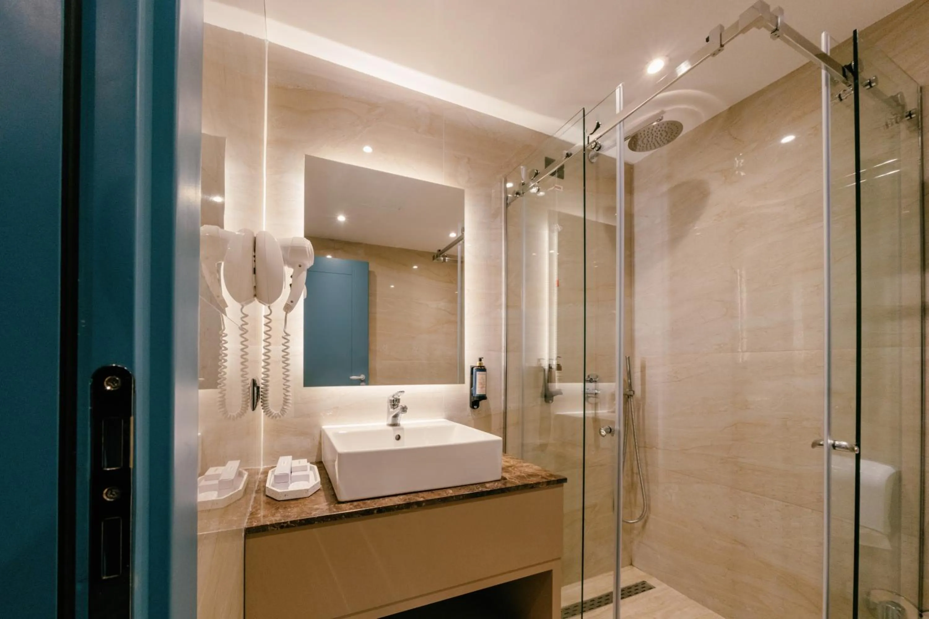 Bathroom in Moenia Boutique Hotel