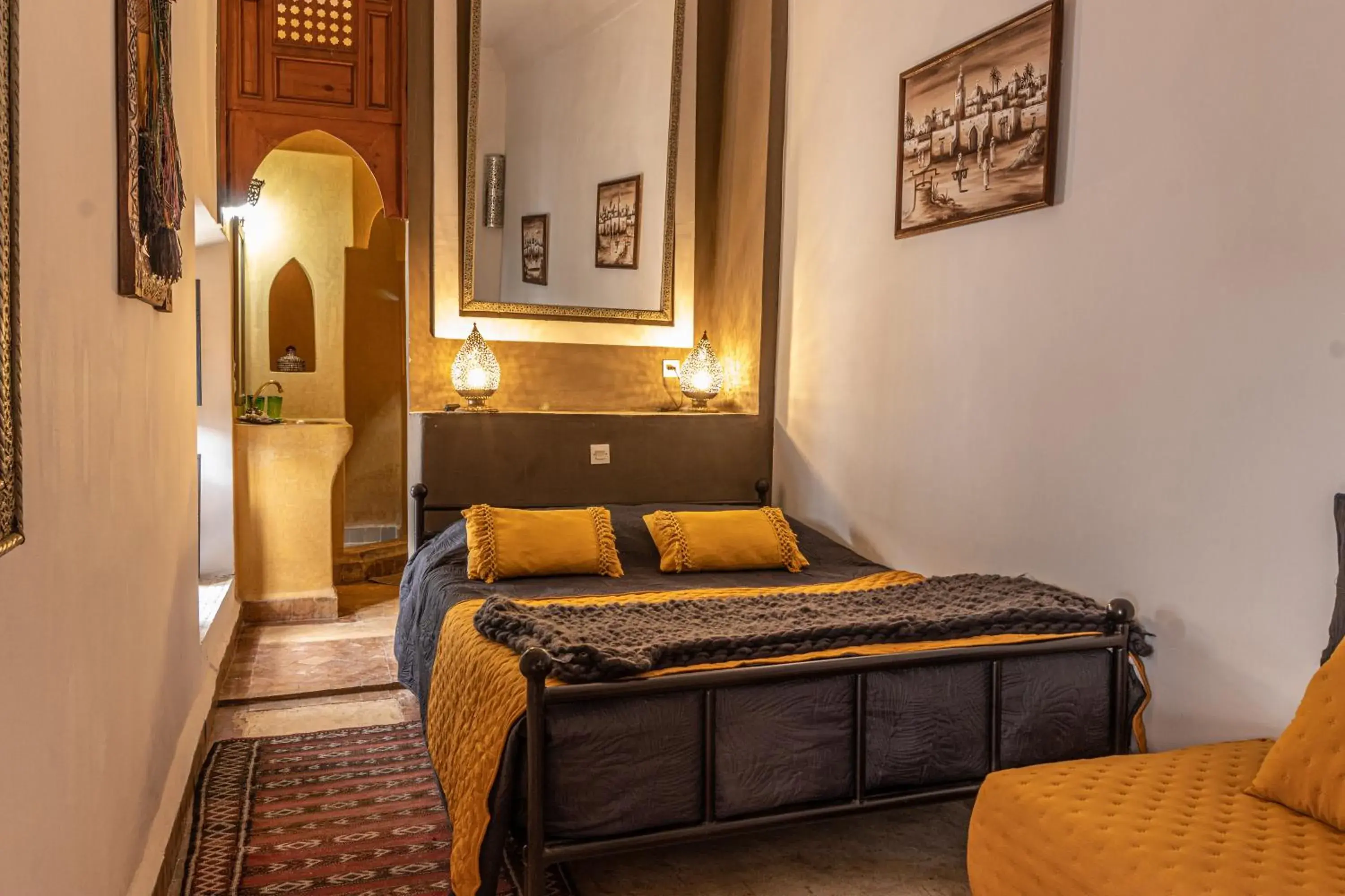 Triple Room with Private Bathroom in Riad Ayada Triple Room with Private Bathroom in Riad Ayada