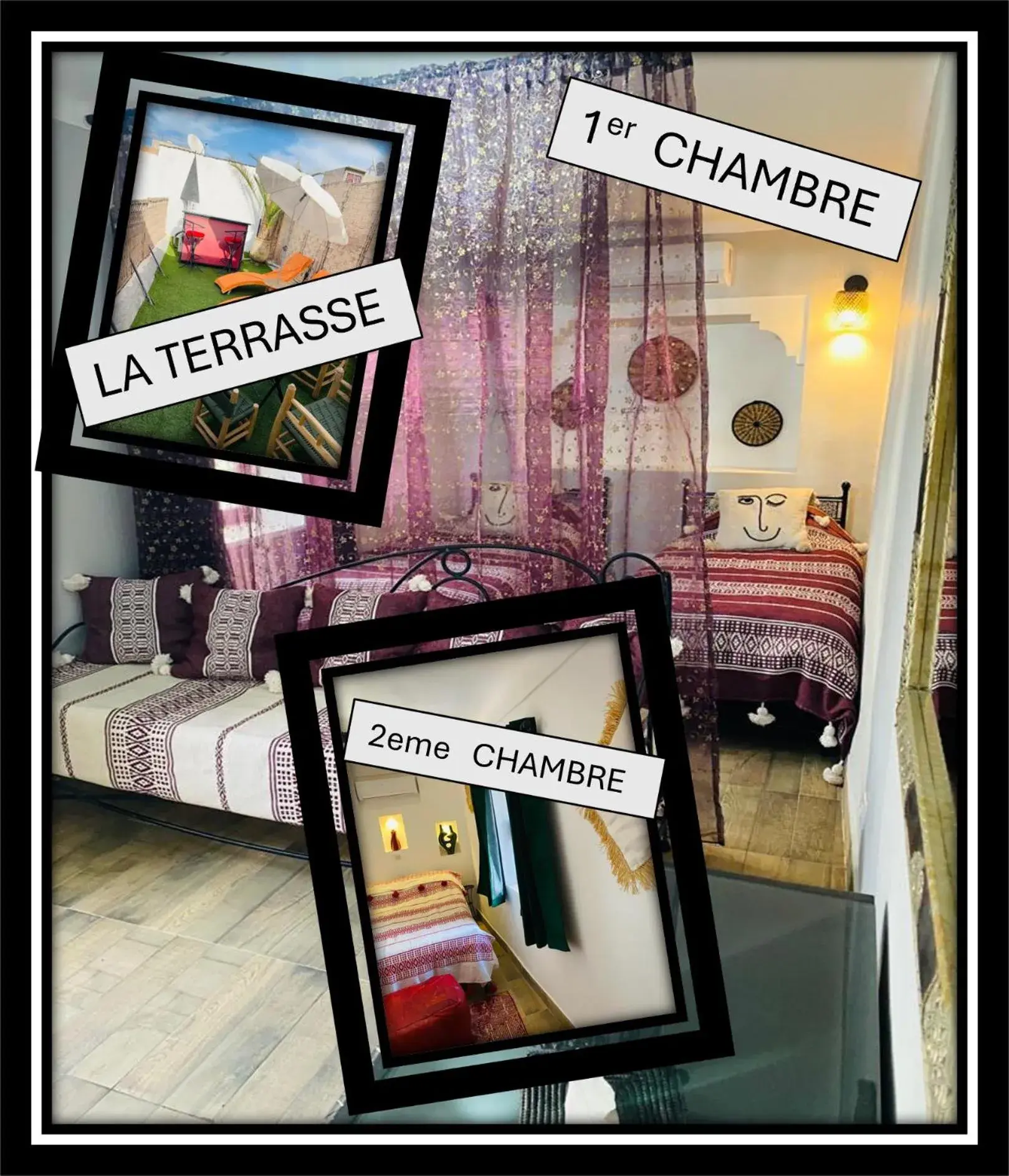 Family Double Room in Riad Ayada Family Double Room in Riad Ayada