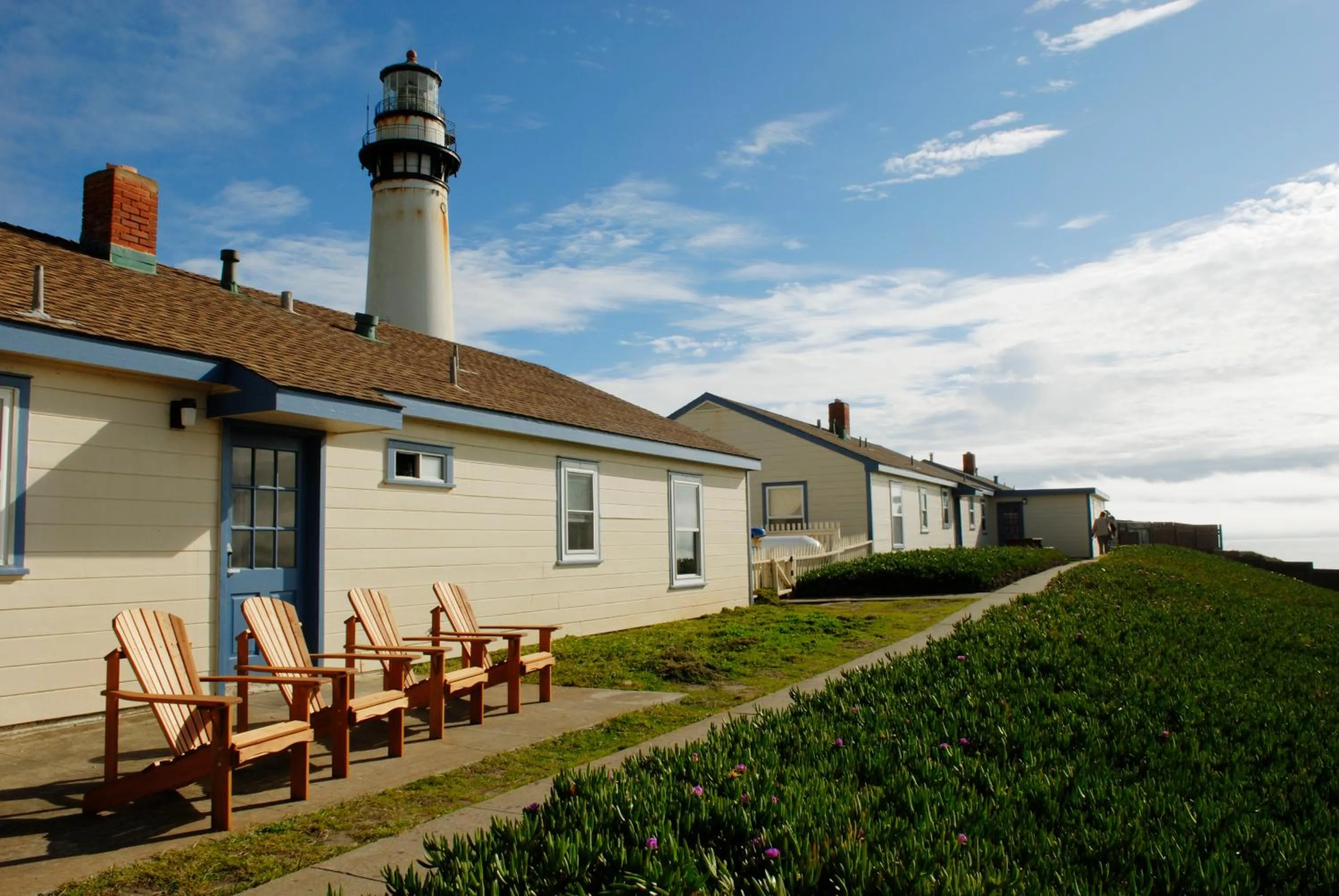 Property building in HI Pigeon Point Lighthouse Hostel
