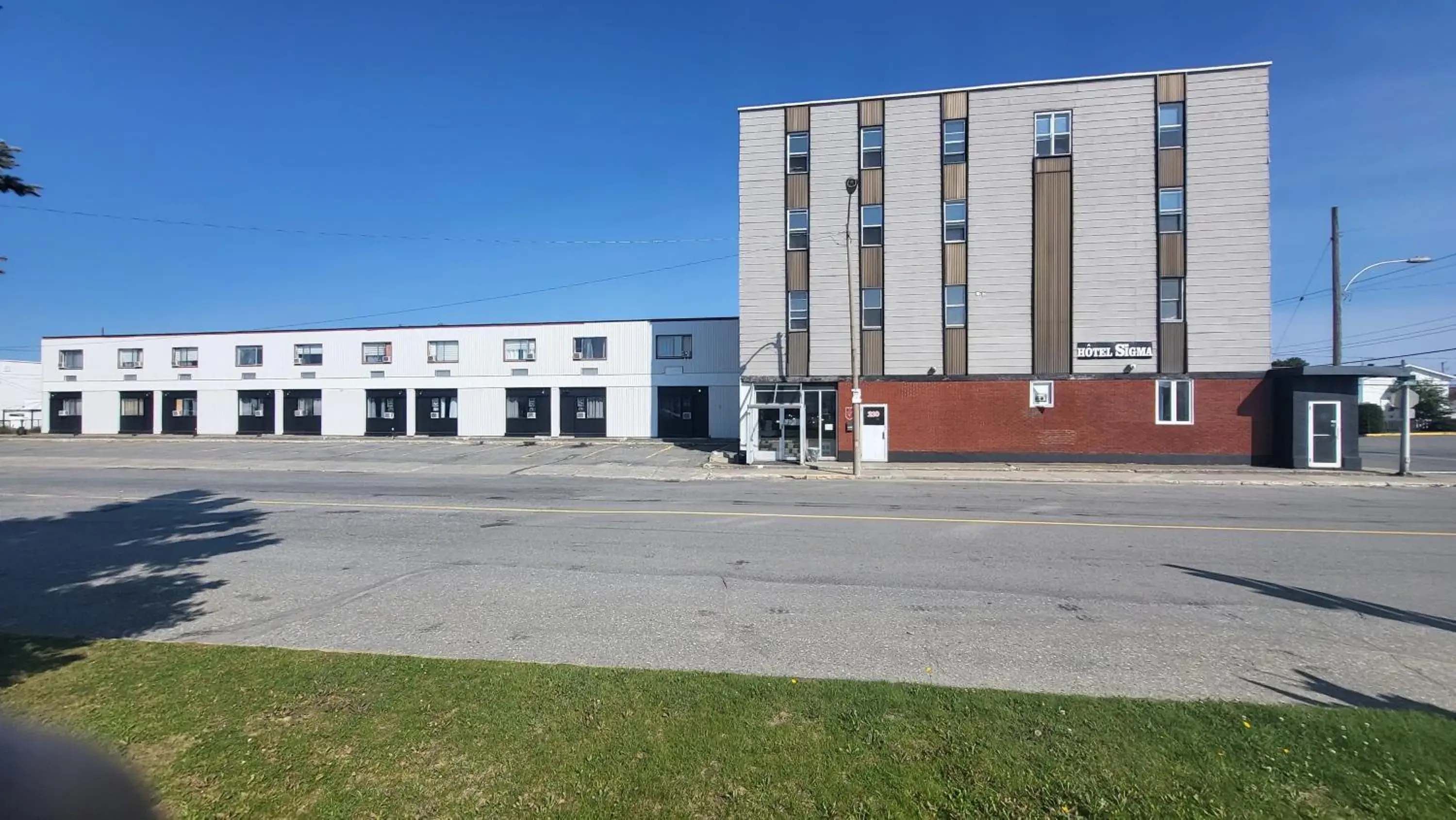 Property building in Hotel Sigma Property building in Hotel Sigma