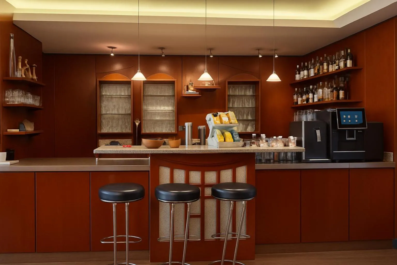 Lounge or bar in Hotel Paffhausen