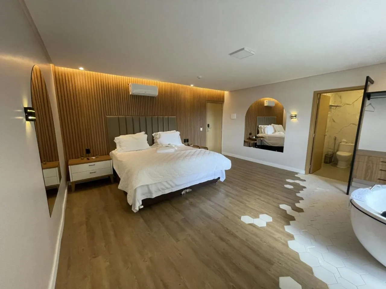 Bed in Hotel do Lago