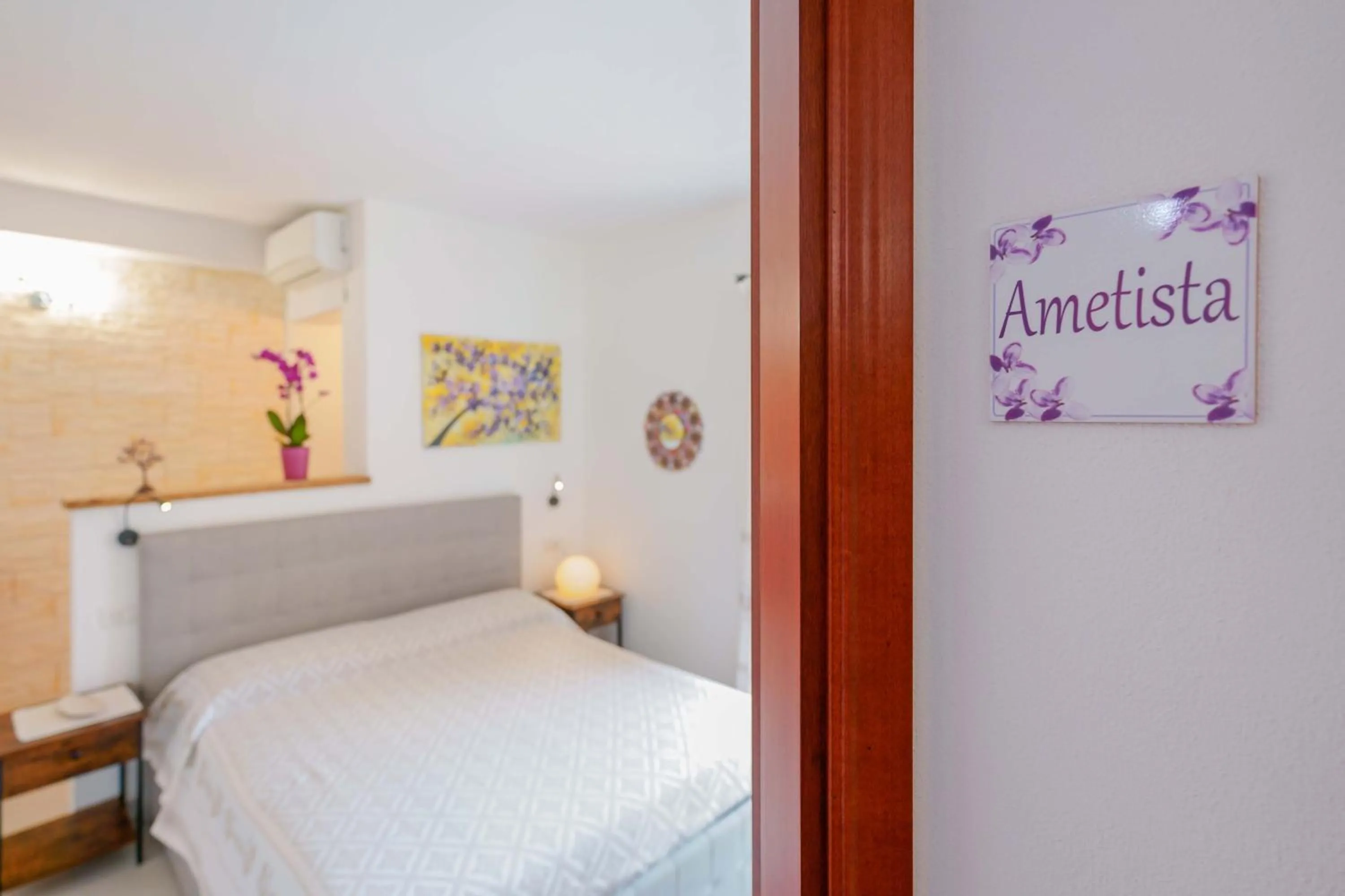 Bedroom, Bed in B&B Ametista