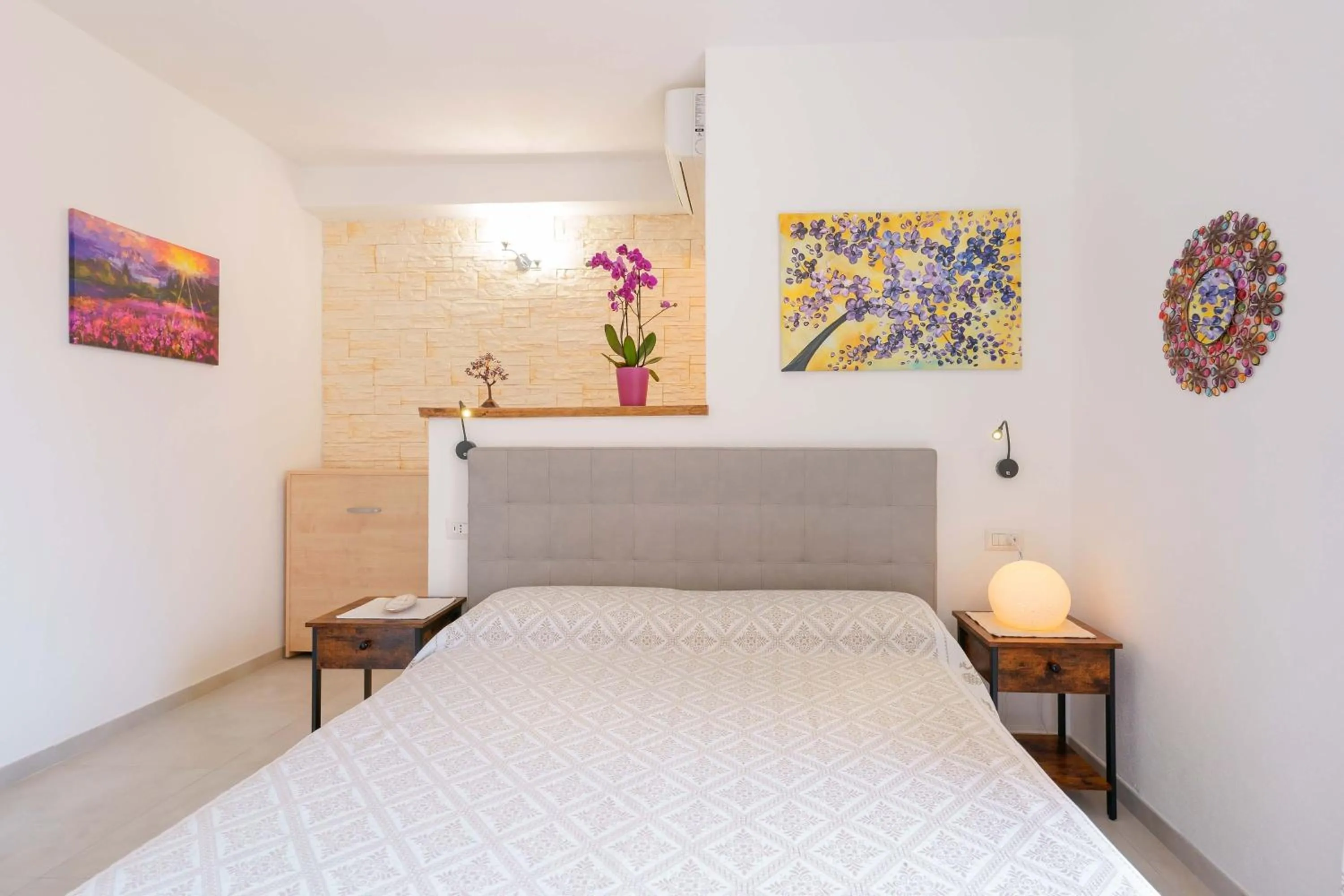 Bedroom, Bed in B&B Ametista