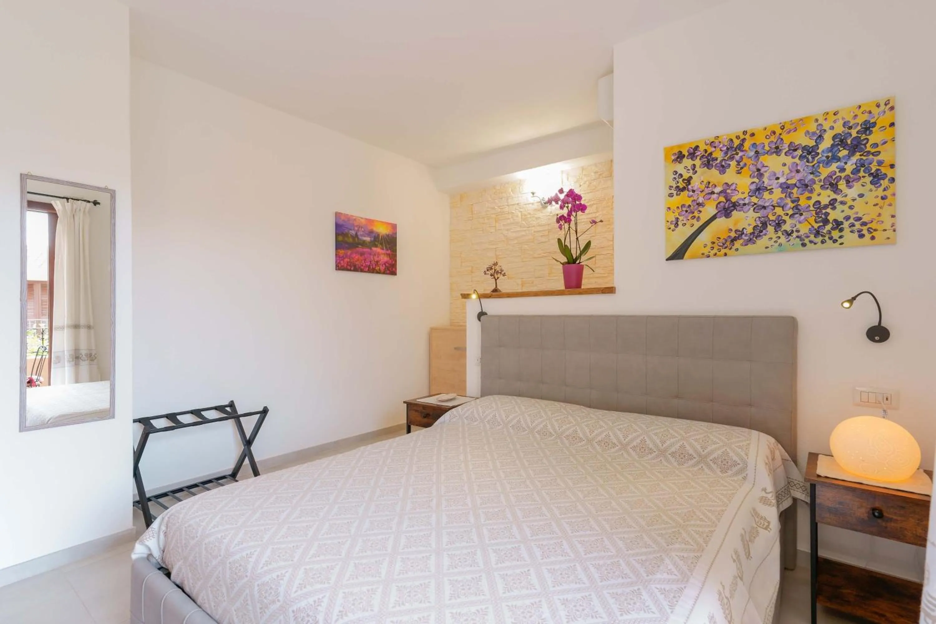 Bedroom, Bed in B&B Ametista