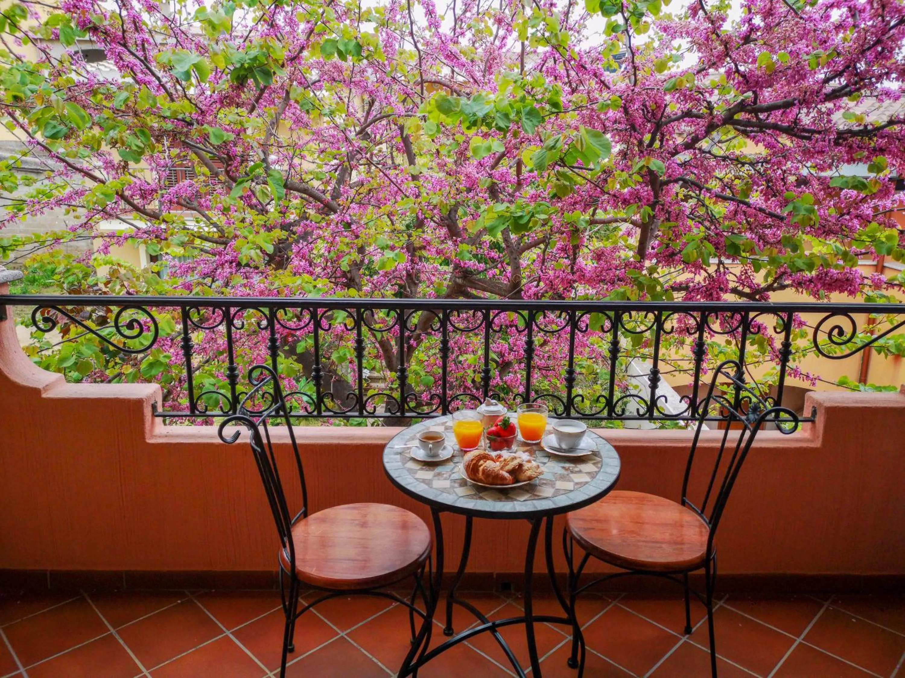 Balcony/Terrace in B&B Ametista