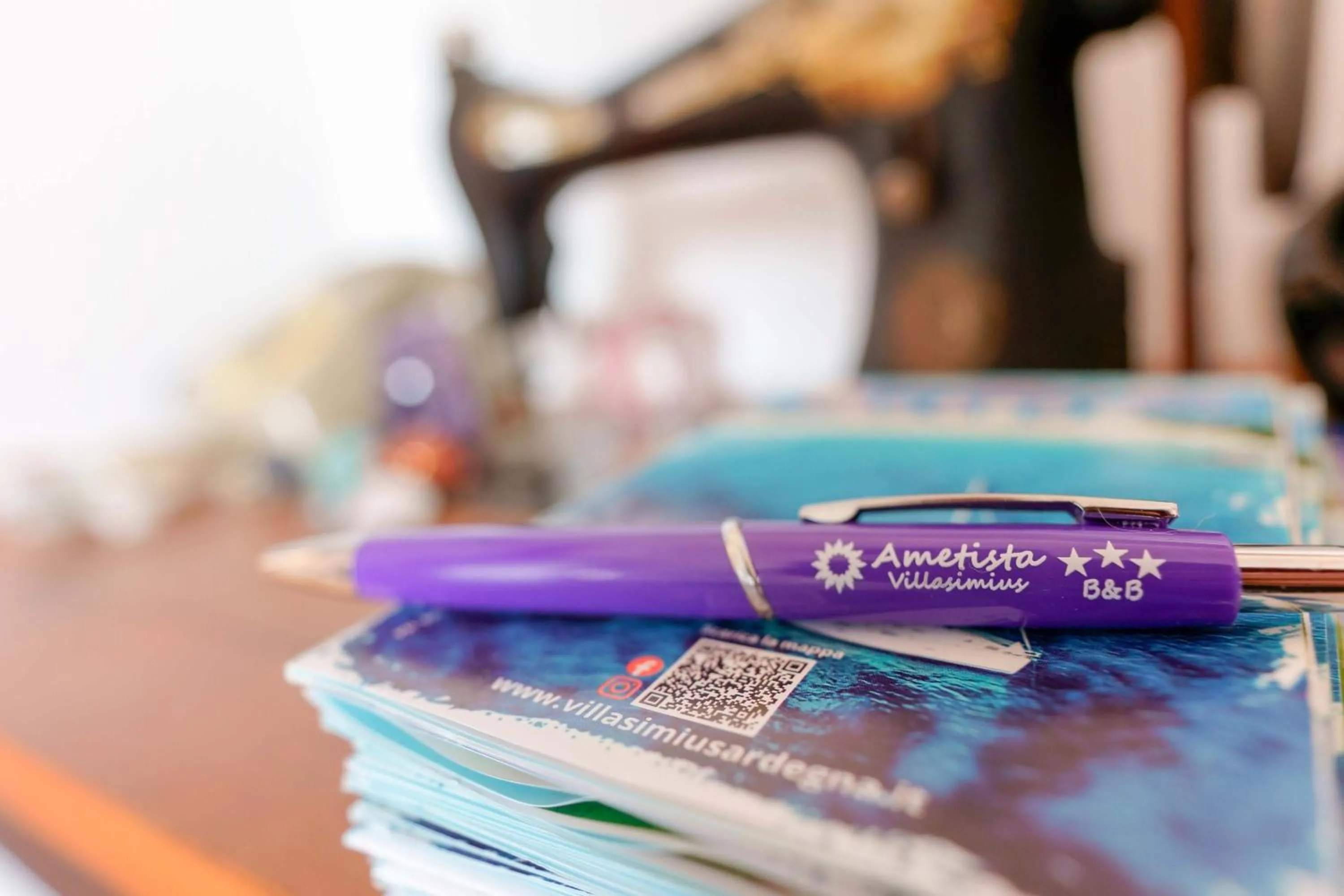 Decorative detail in B&B Ametista