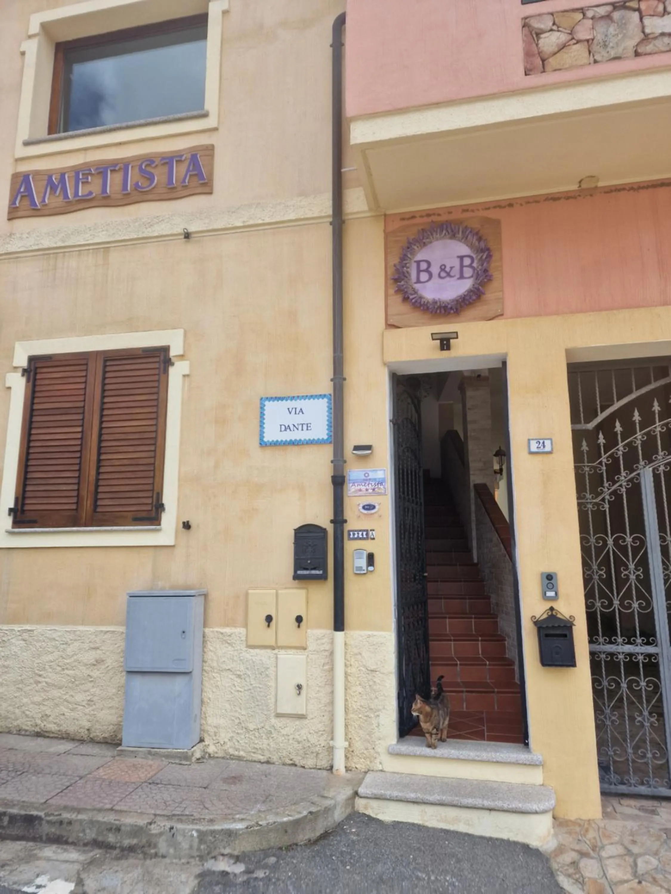 Facade/entrance in B&B Ametista