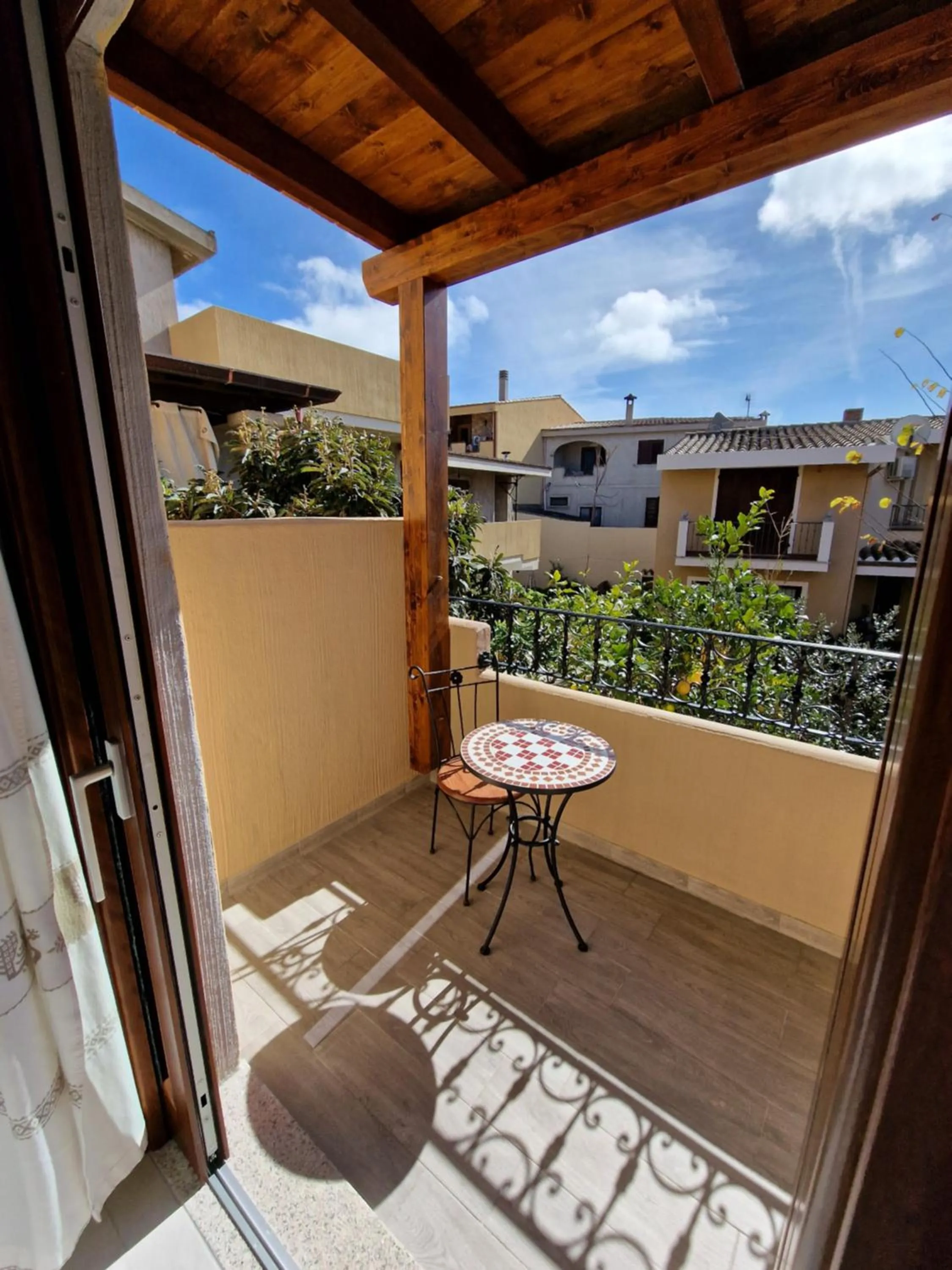 Balcony/Terrace in B&B Ametista