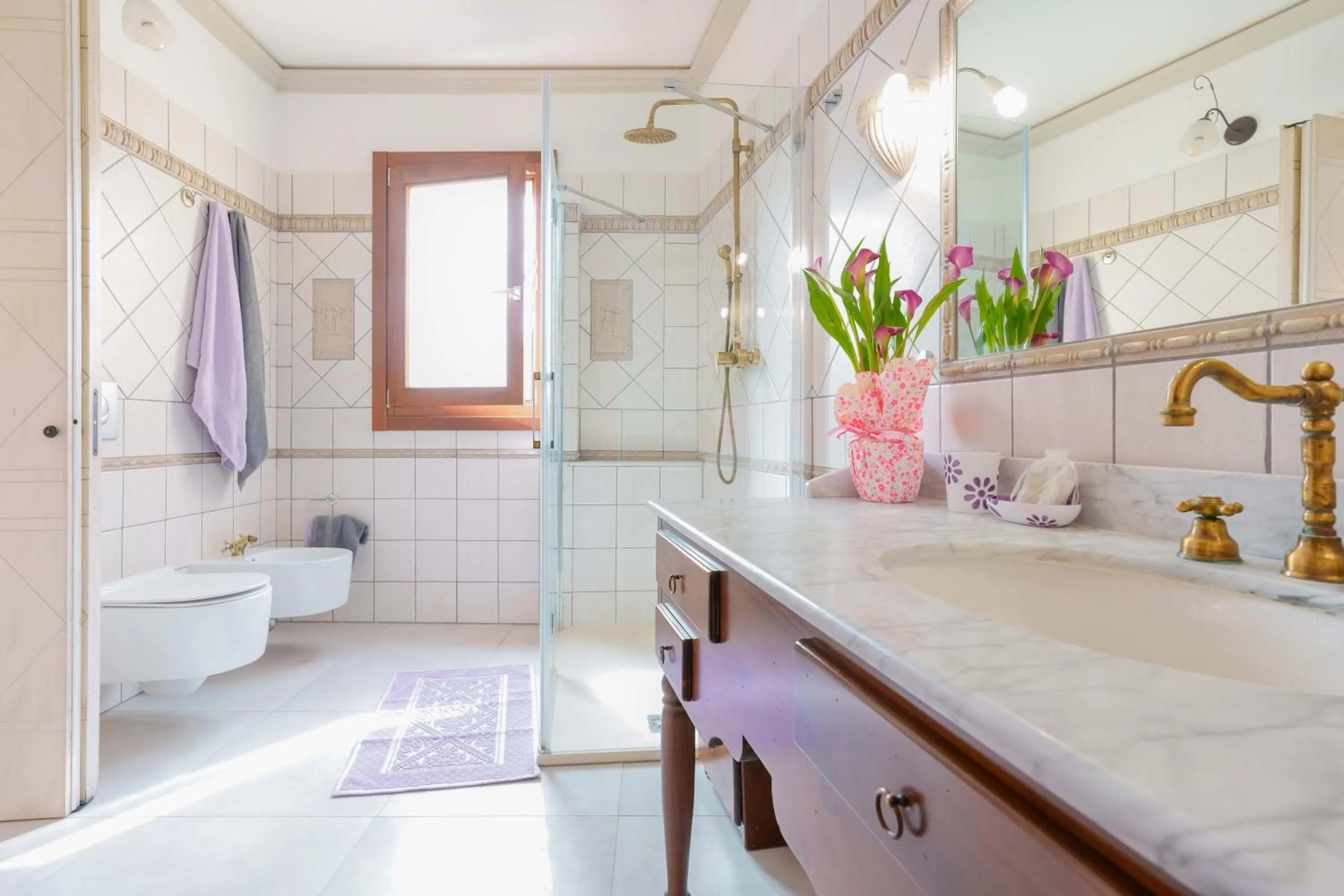 Bathroom in B&B Ametista