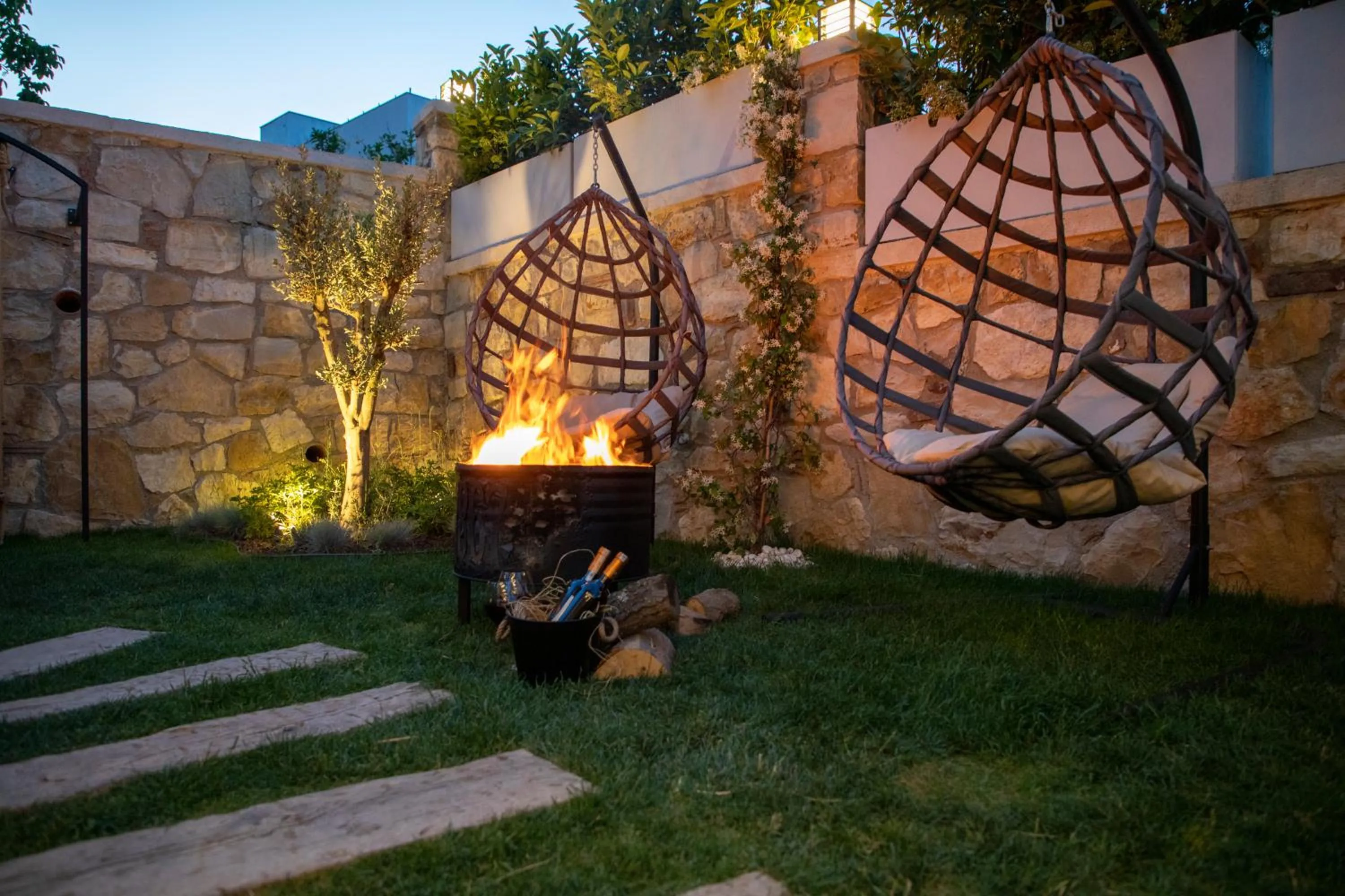 Garden in Urla 1867 Hotel