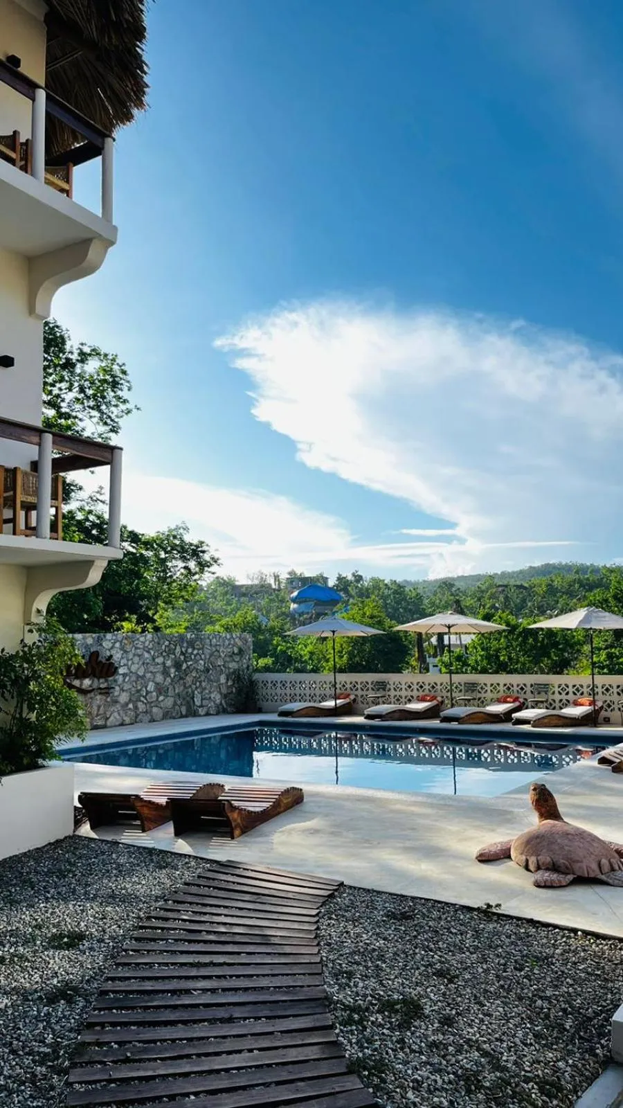 View (from property/room) in Cabañas Sicarú Mazunte