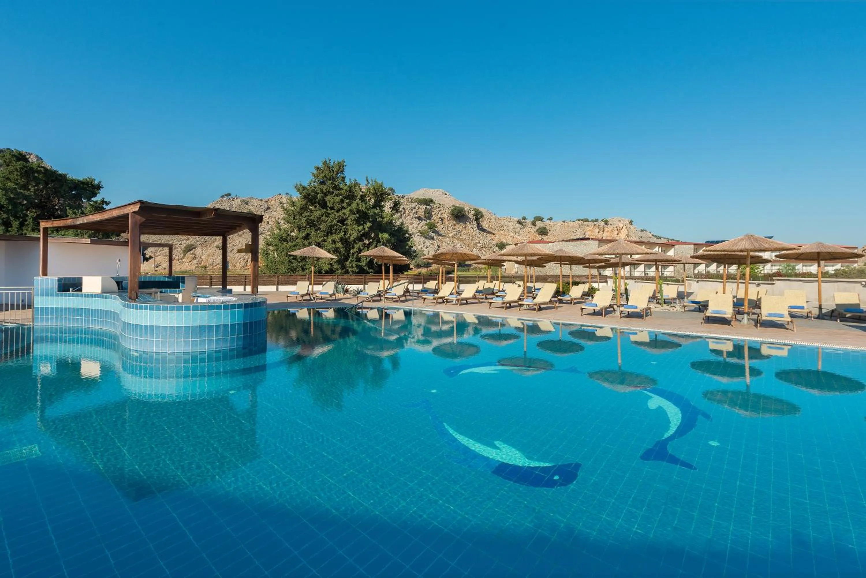 Swimming pool in Anavadia Hotel-All Inclusive