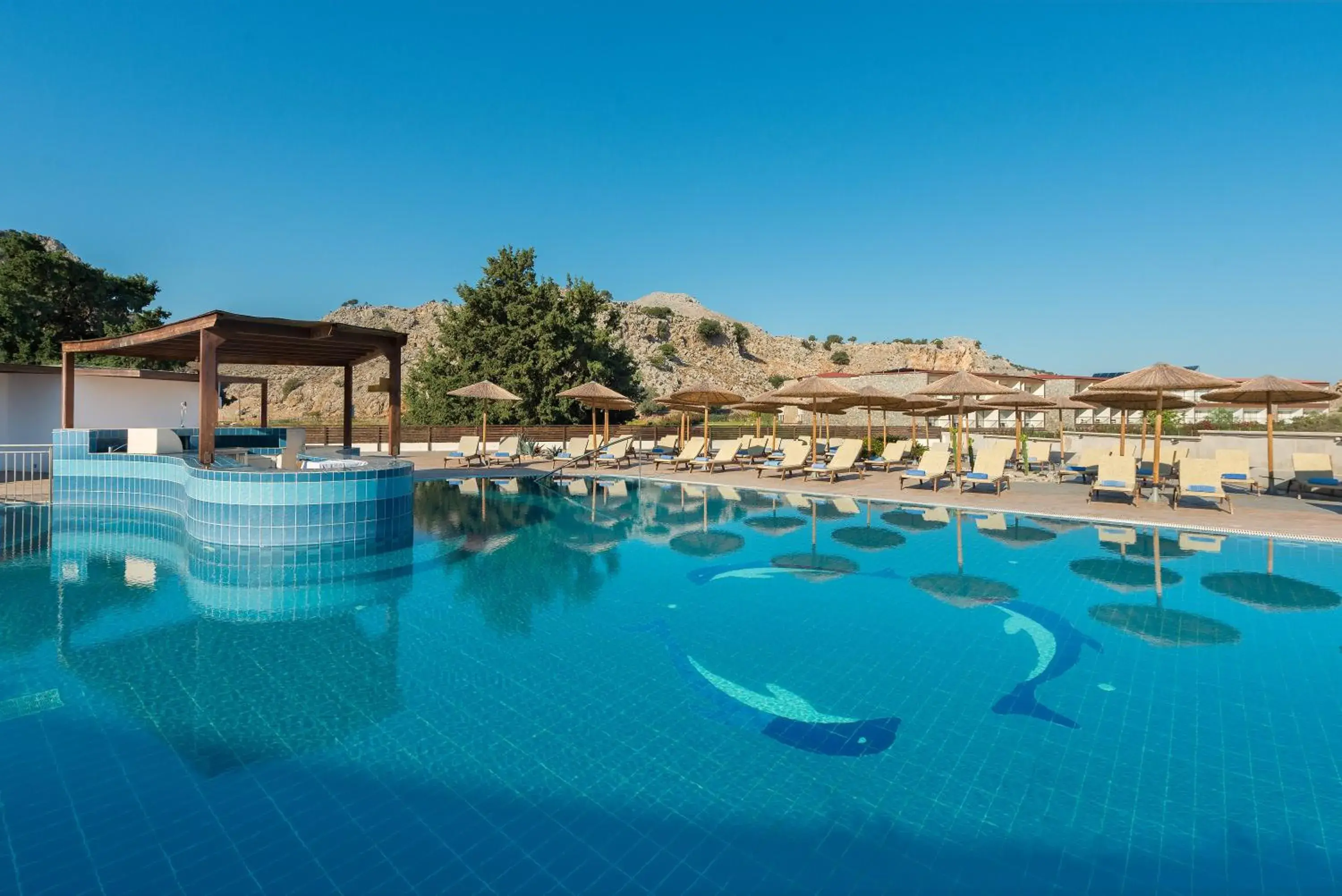 Swimming pool in Anavadia Hotel-All Inclusive Swimming pool in Anavadia Hotel-All Inclusive