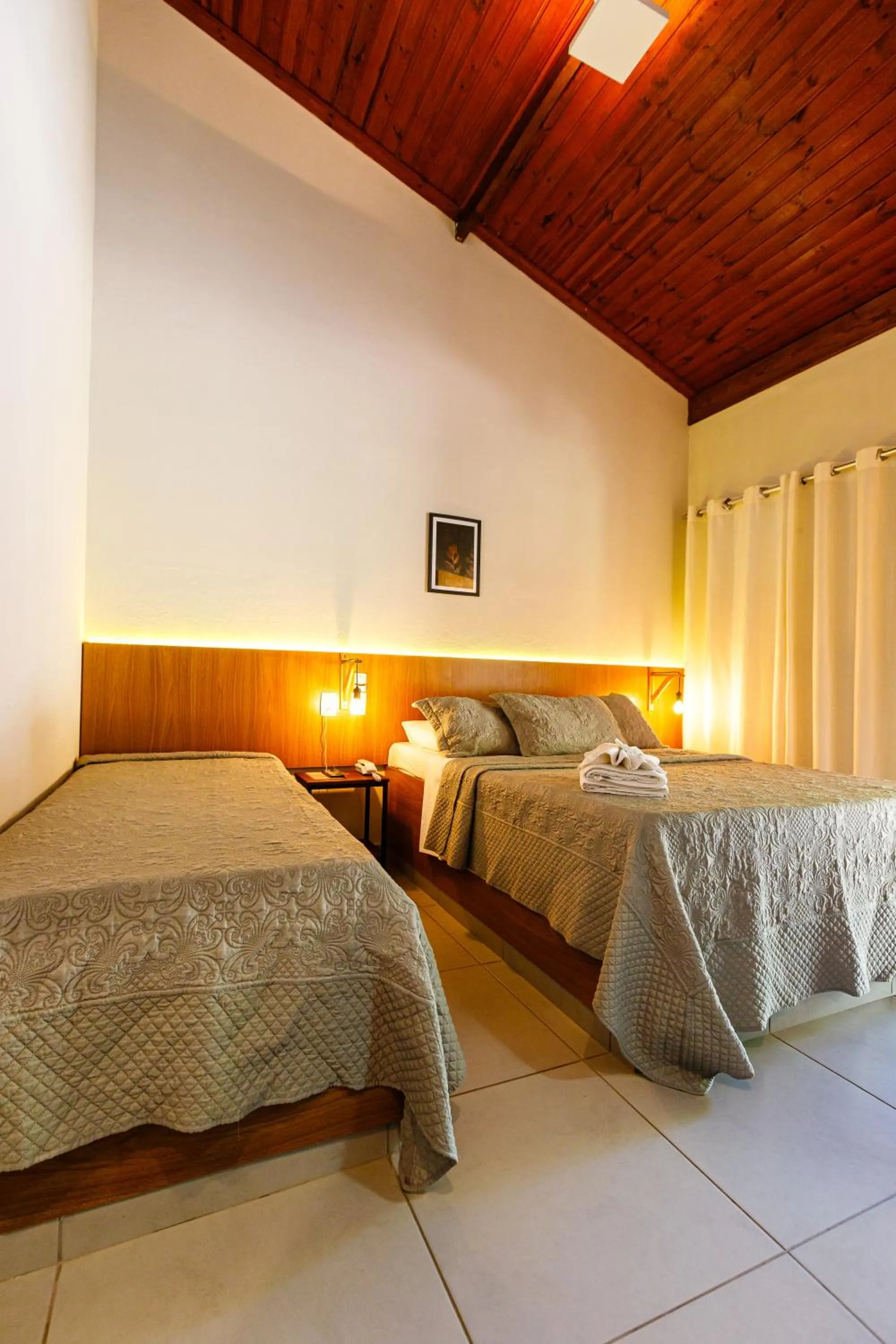 Bed in Hotel Morro De Santo Agostinho