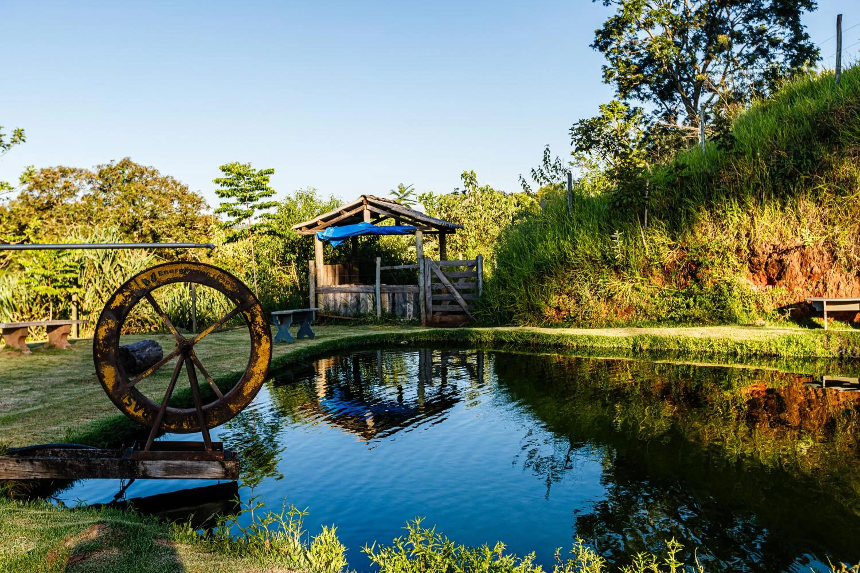 Lake view in Hotel Morro De Santo Agostinho