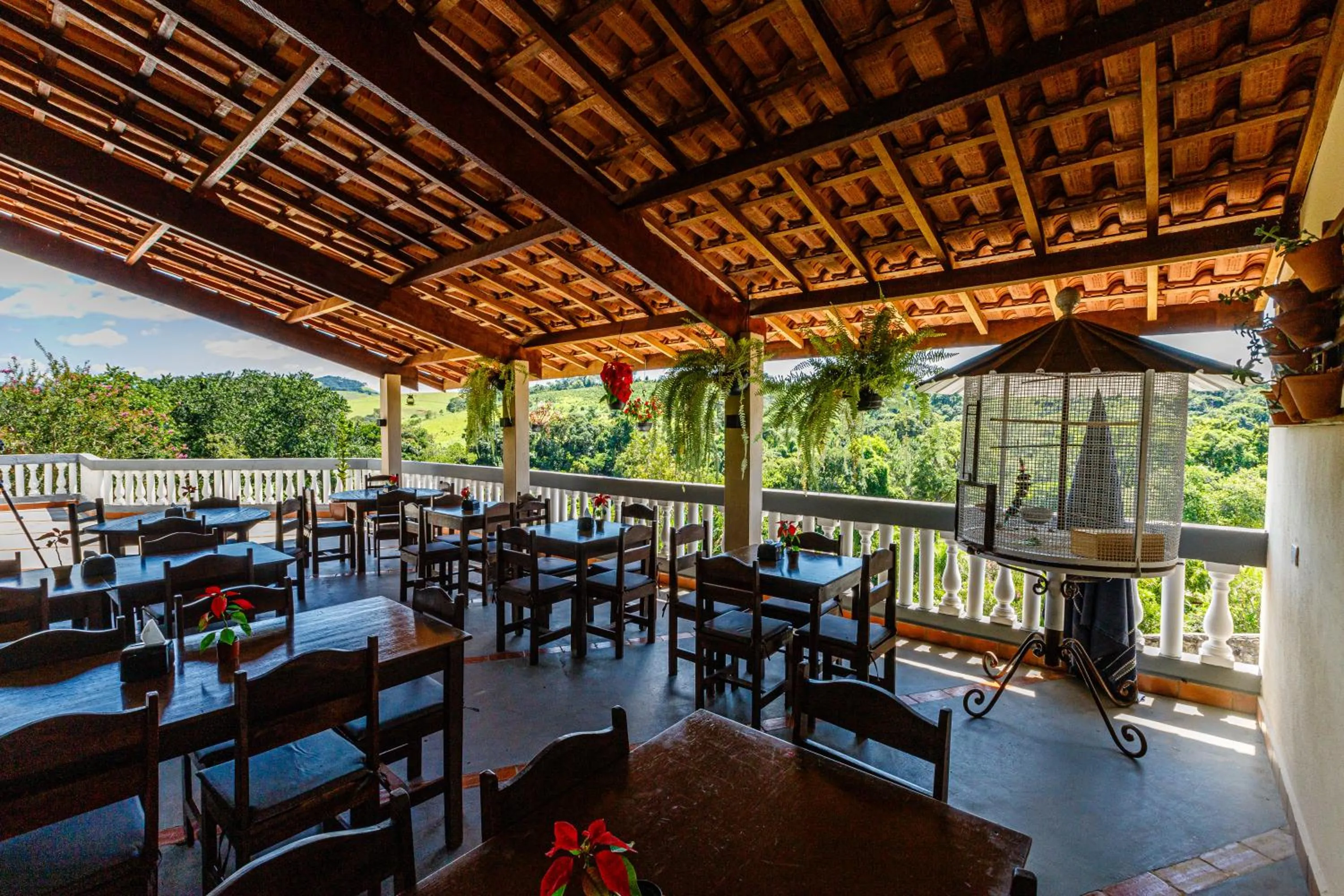 Patio in Hotel Morro De Santo Agostinho