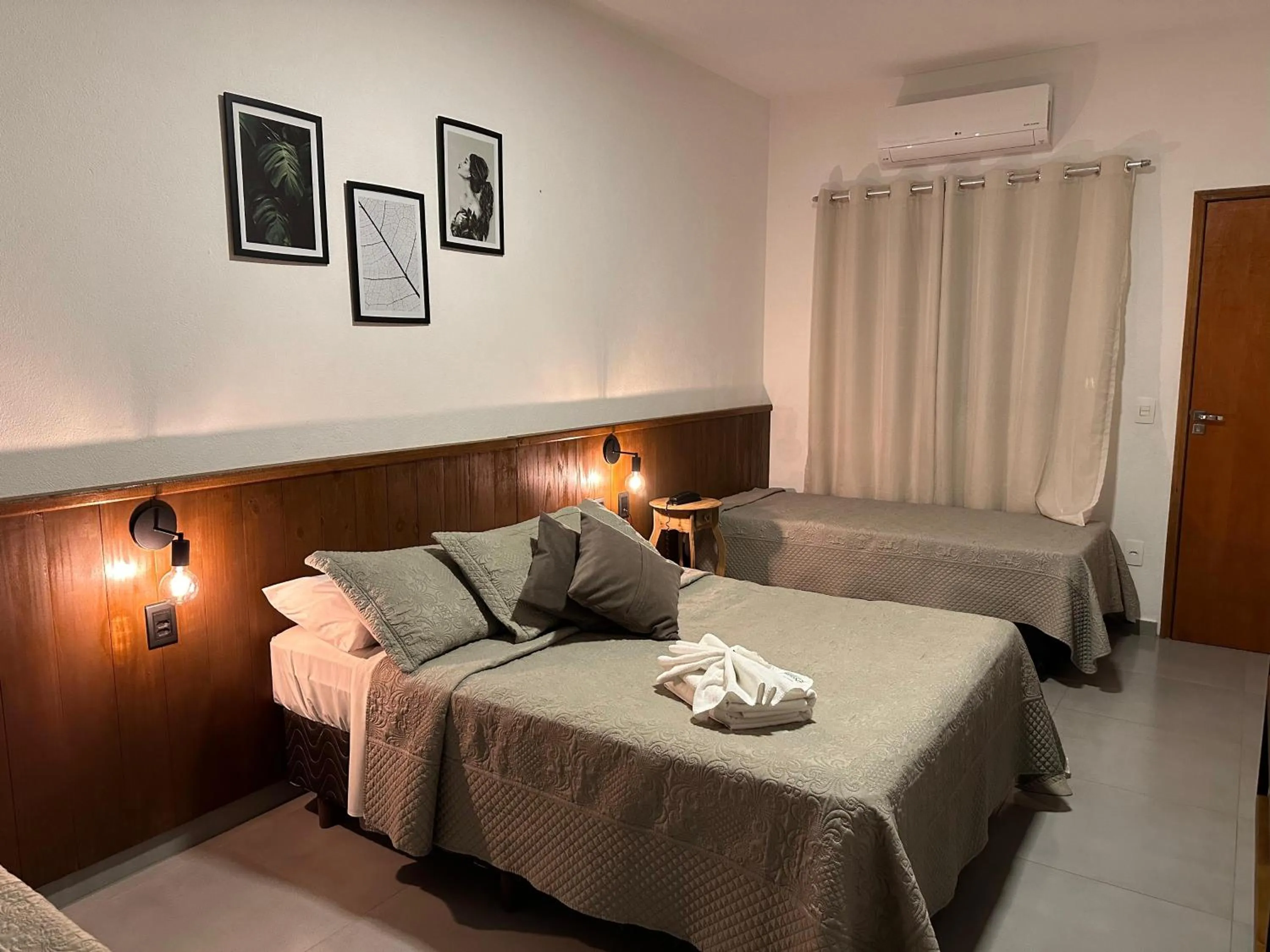 Bed in Hotel Morro De Santo Agostinho