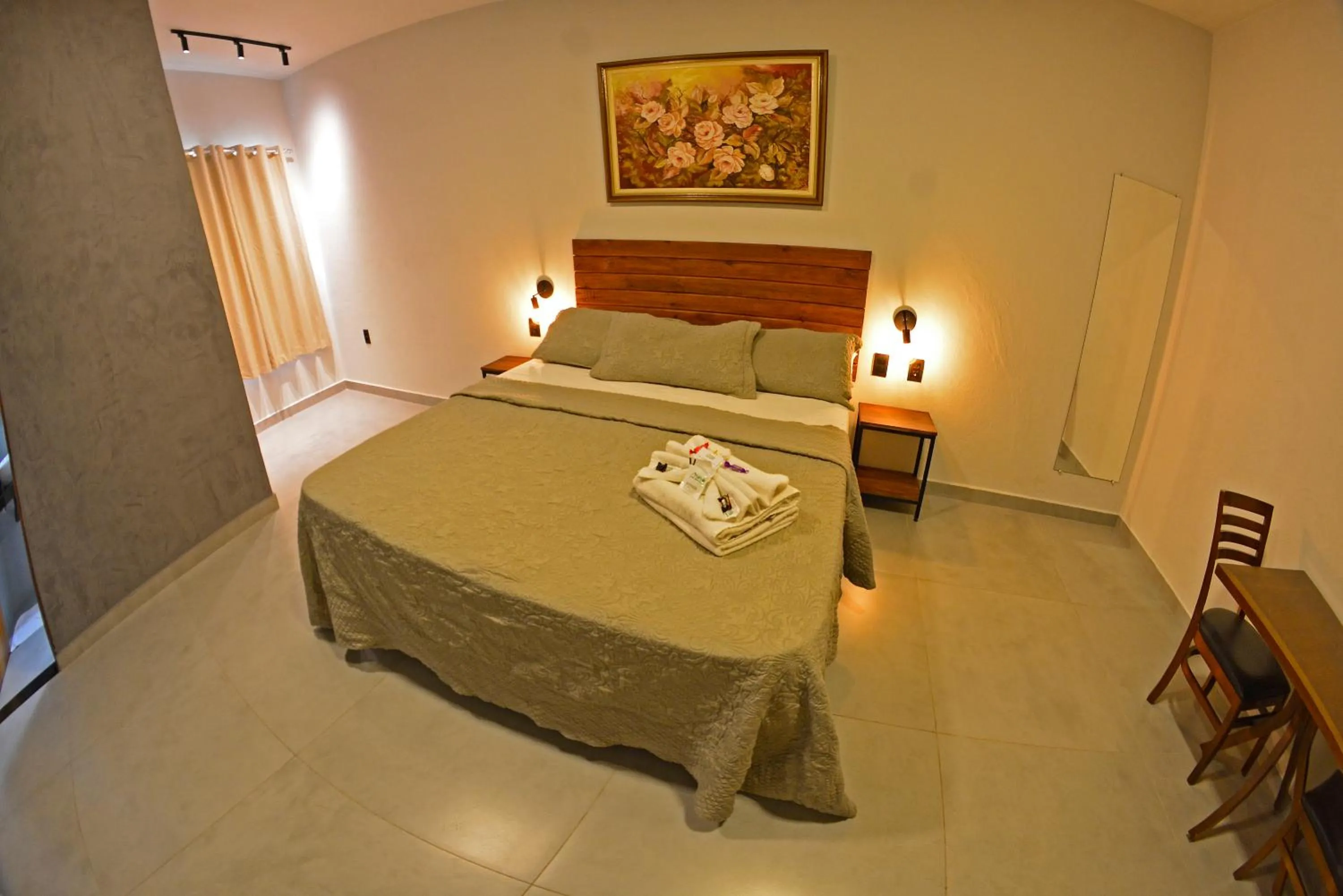 Bed in Hotel Morro De Santo Agostinho