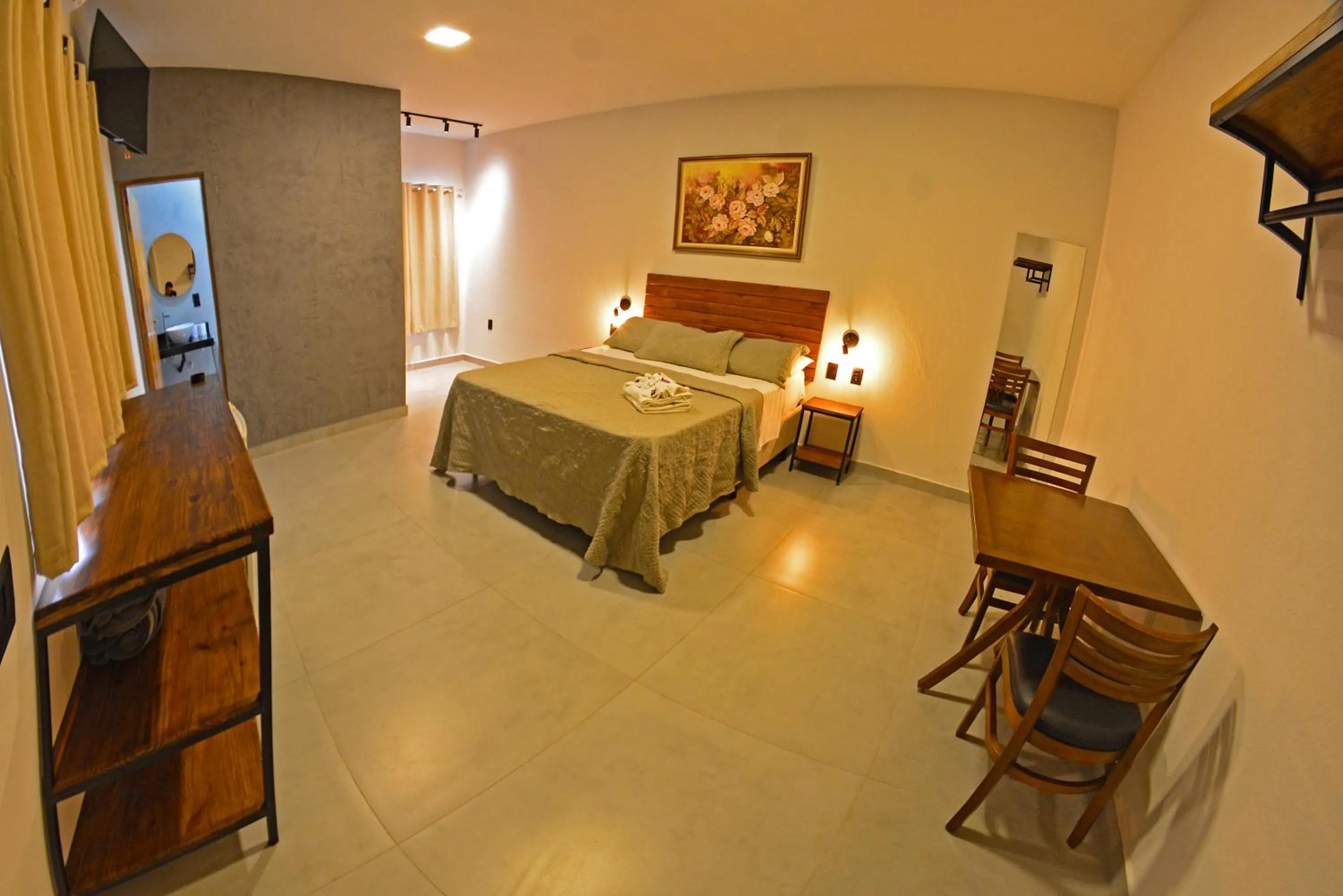 Bed in Hotel Morro De Santo Agostinho