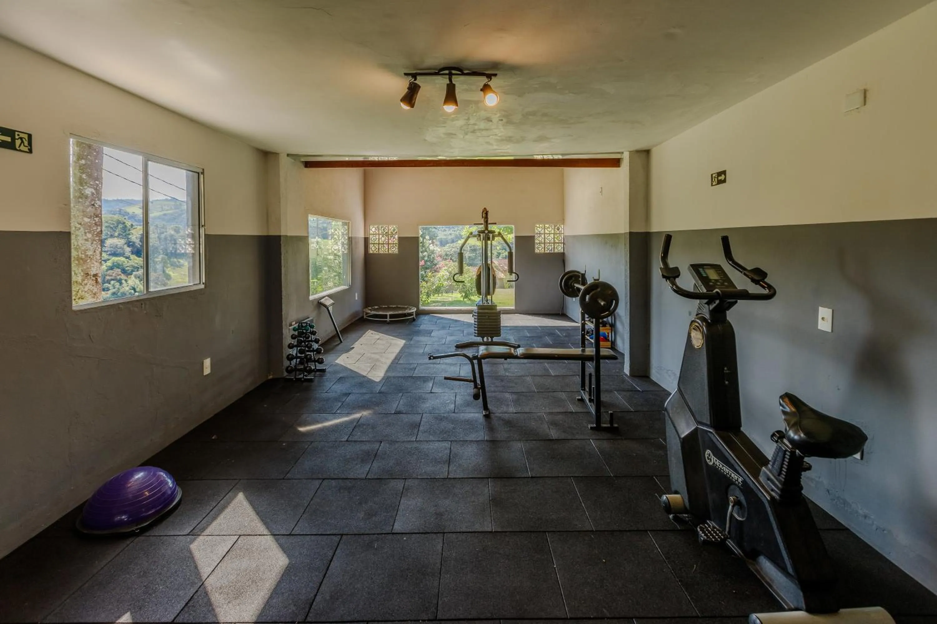 Fitness centre/facilities in Hotel Morro De Santo Agostinho