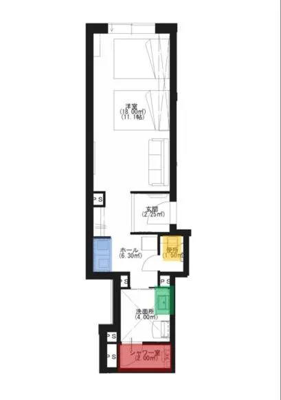 Floor plan in GRAND BASE Saiwaimachi