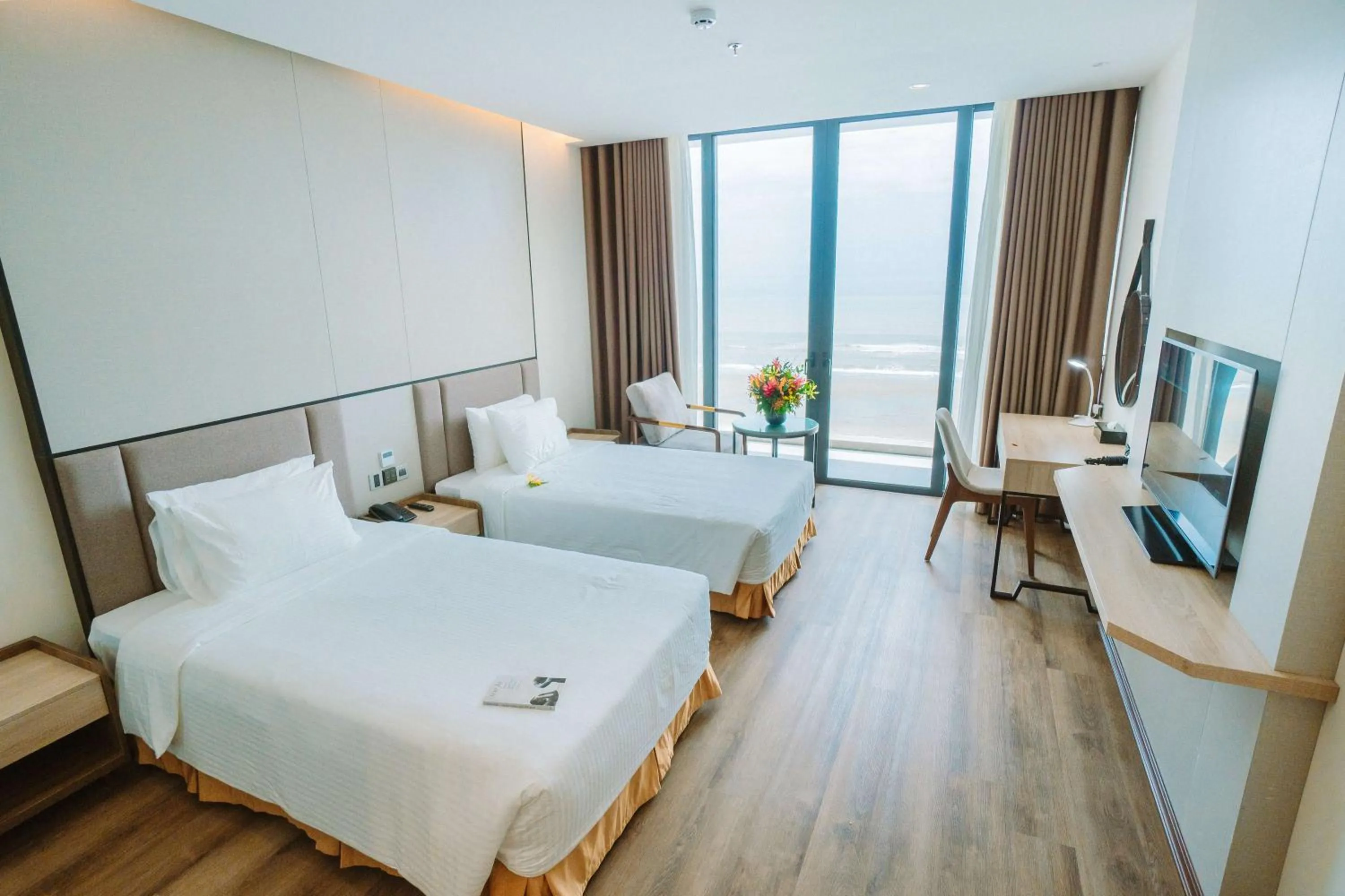 Bed in Mường Thanh Luxury Xuân Thành