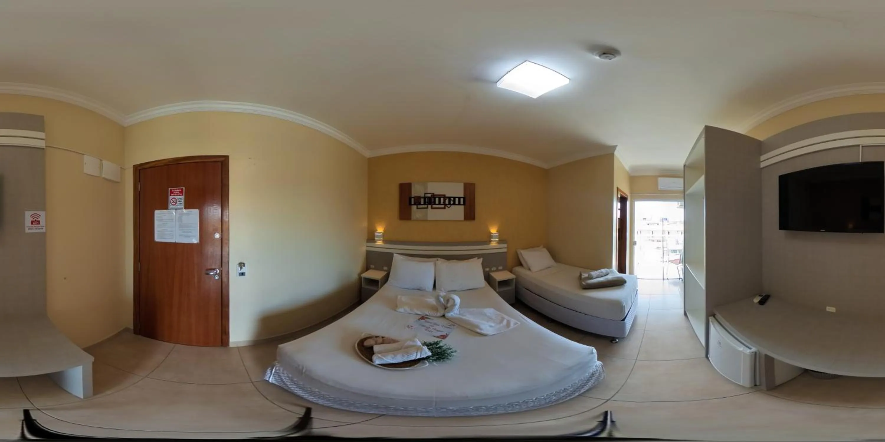 Bed in Villarejo Parque Hotel