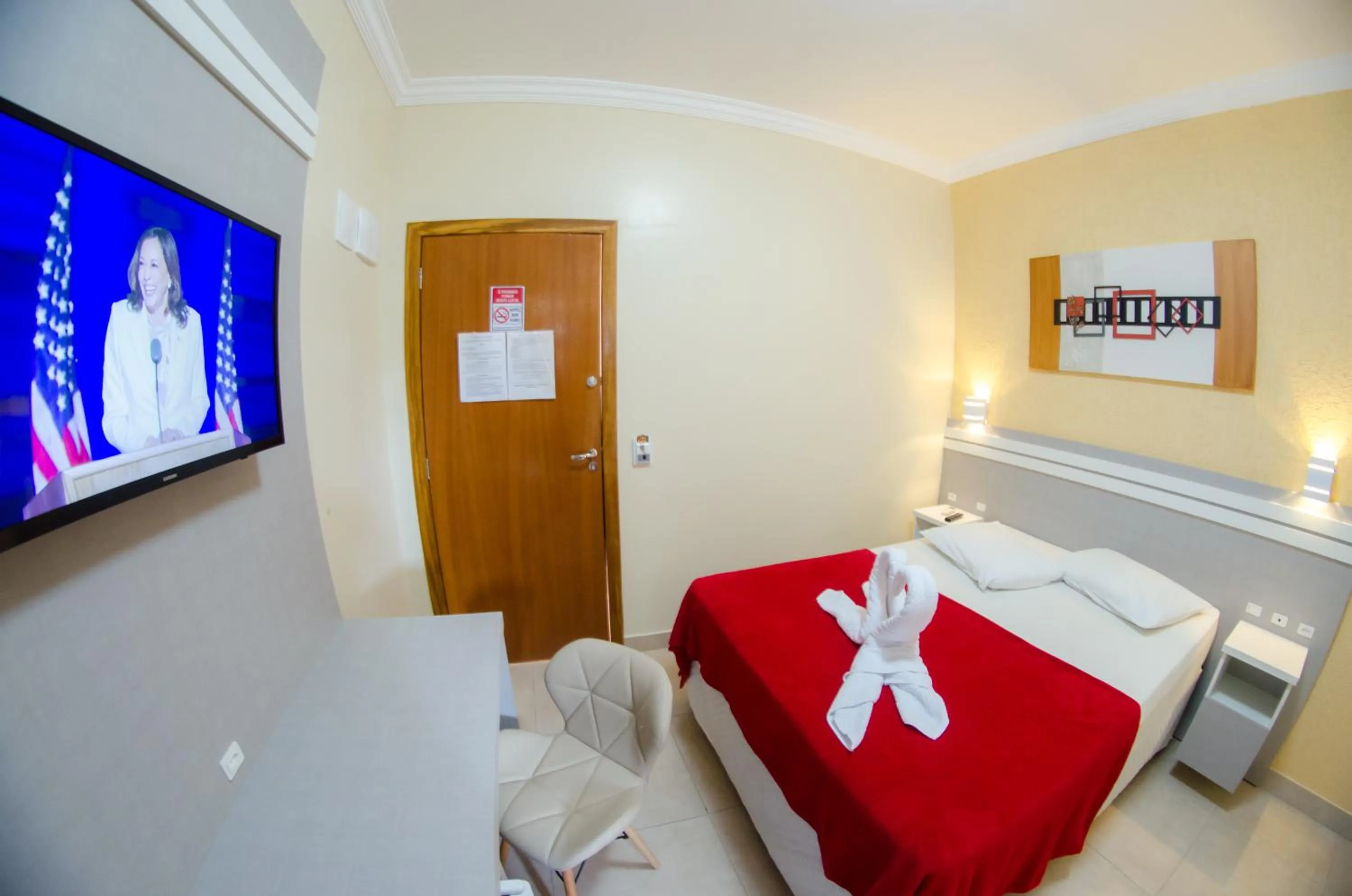 Bed in Villarejo Parque Hotel