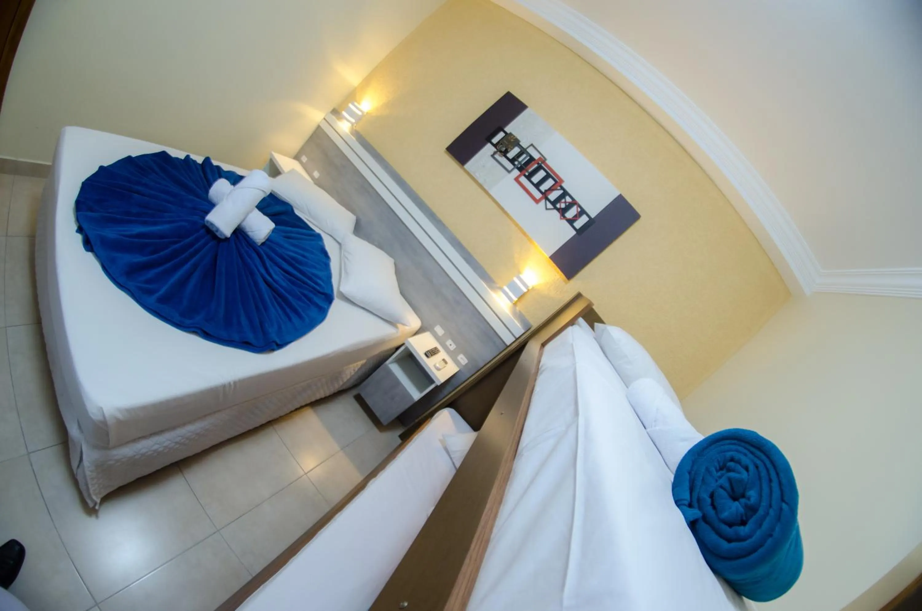 Bed in Villarejo Parque Hotel