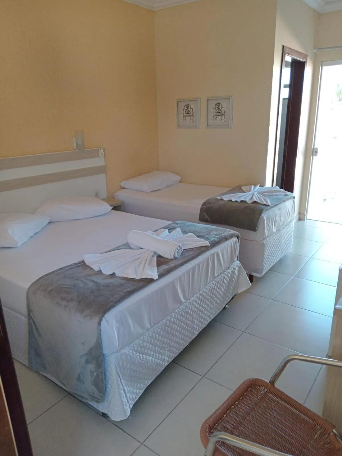 Bed in Villarejo Parque Hotel