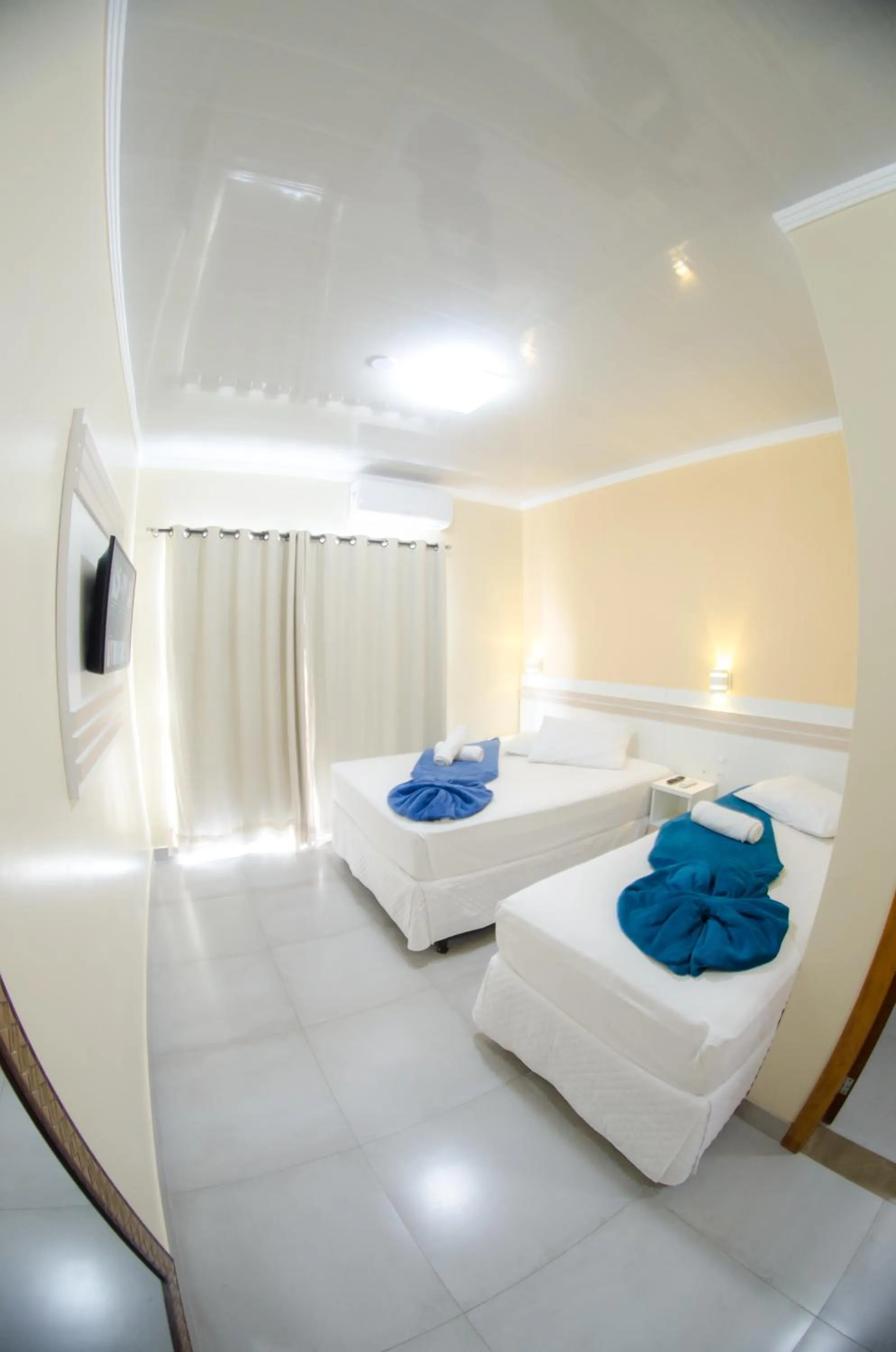 Bed in Villarejo Parque Hotel