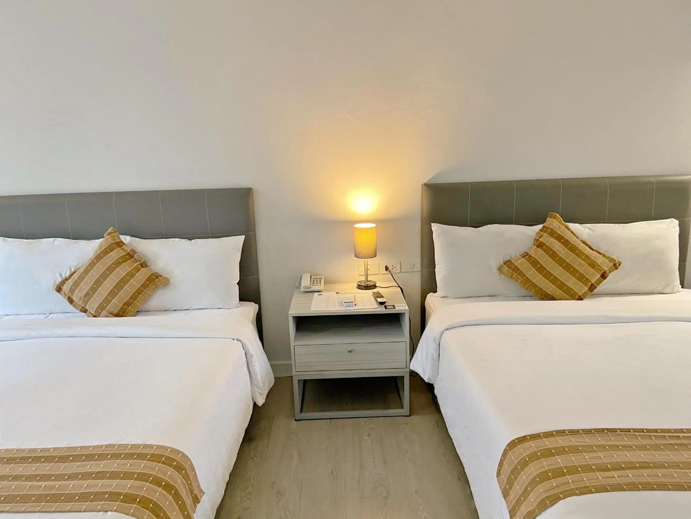 Bed in GRAND PA Hotel&Resort Lamphun Chiang Mai