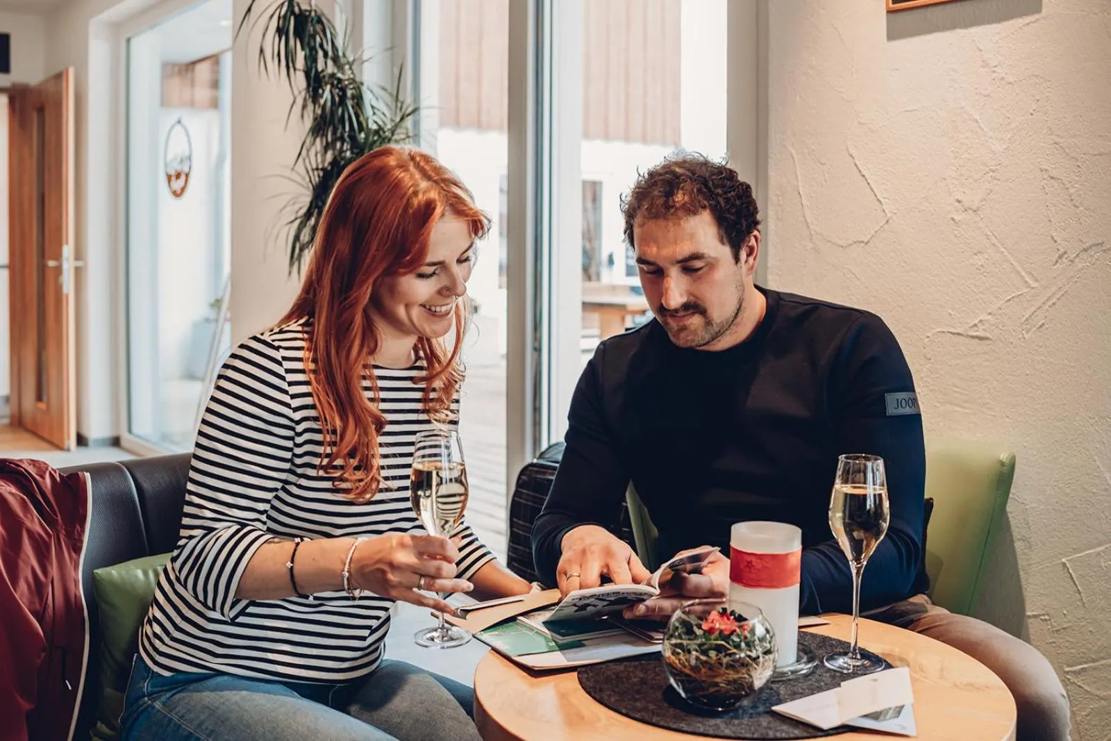 Lobby or reception in Alpengasthof Hörnlepass
