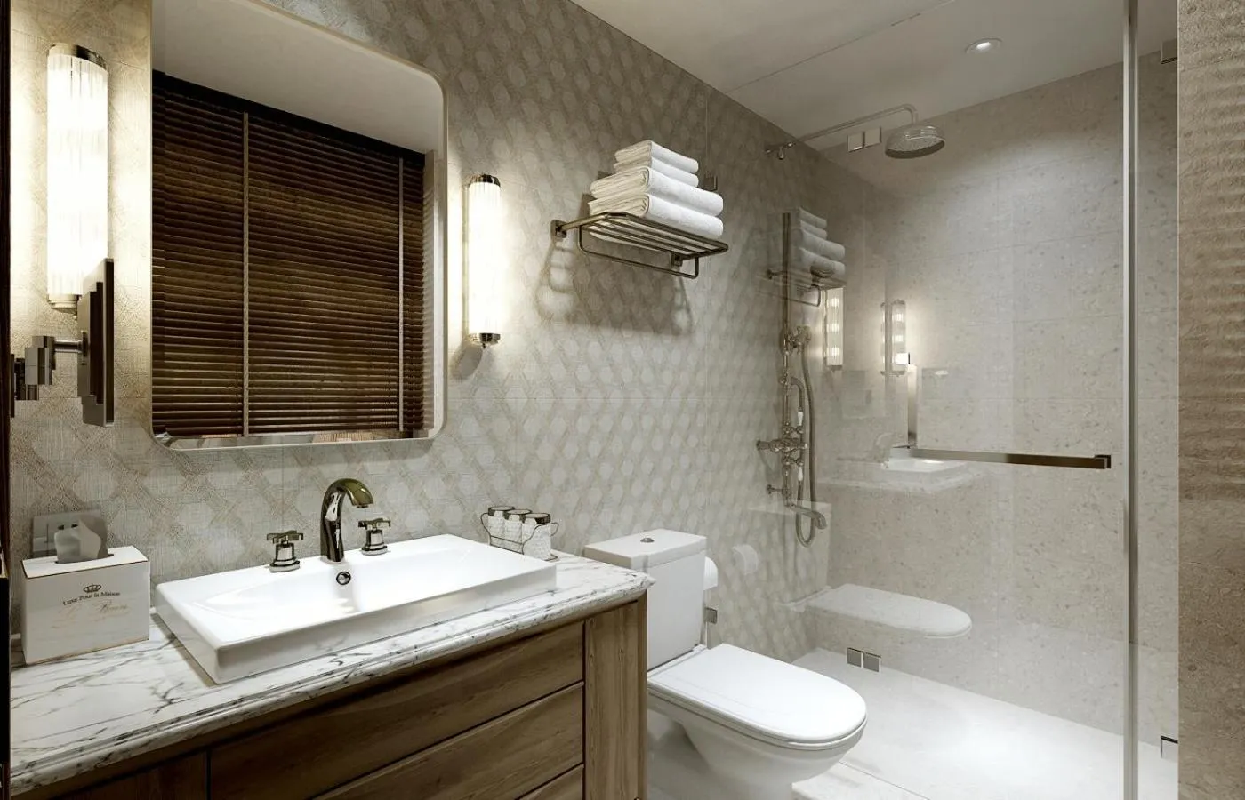 Bathroom in La Passion Hanoi Hotel & Spa