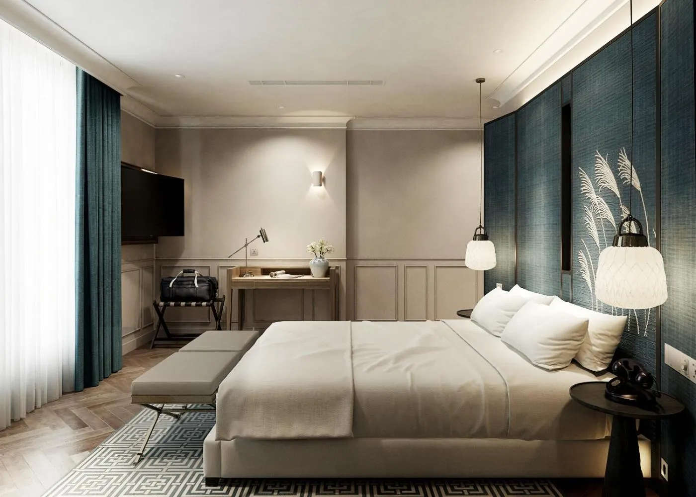 Bedroom, Bed in La Passion Hanoi Hotel & Spa