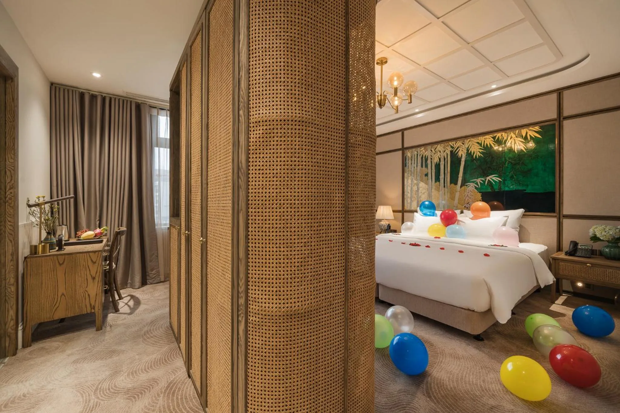 room service, Bed in La Passion Hanoi Hotel & Spa